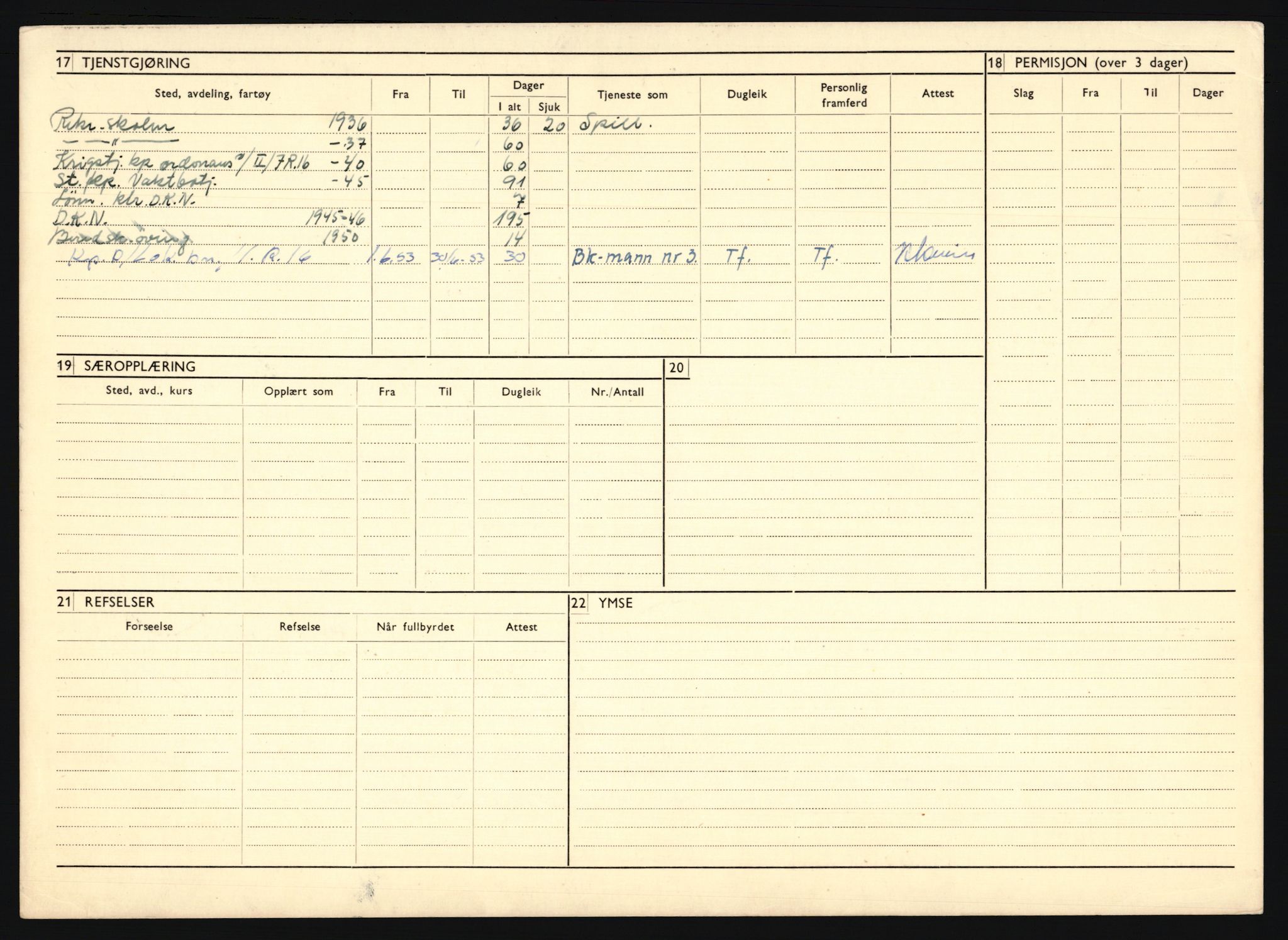 Forsvaret, Troms infanteriregiment nr. 16, AV/RA-RAFA-3146/P/Pa/L0020: Rulleblad for regimentets menige mannskaper, årsklasse 1936, 1936, p. 1210