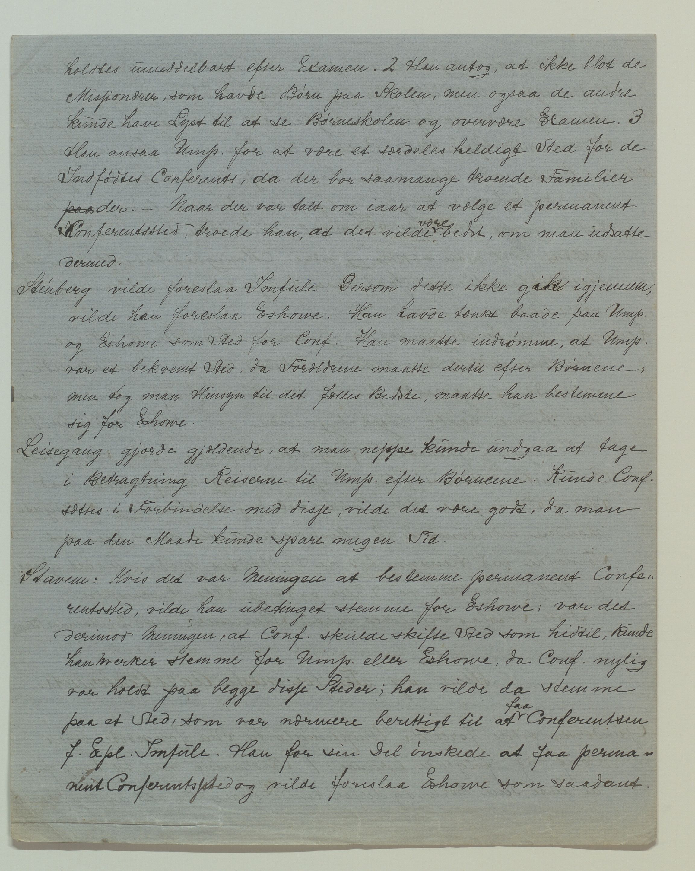 Det Norske Misjonsselskap - hovedadministrasjonen, VID/MA-A-1045/D/Da/Daa/L0036/0003: Konferansereferat og årsberetninger / Konferansereferat fra Sør-Afrika., 1882