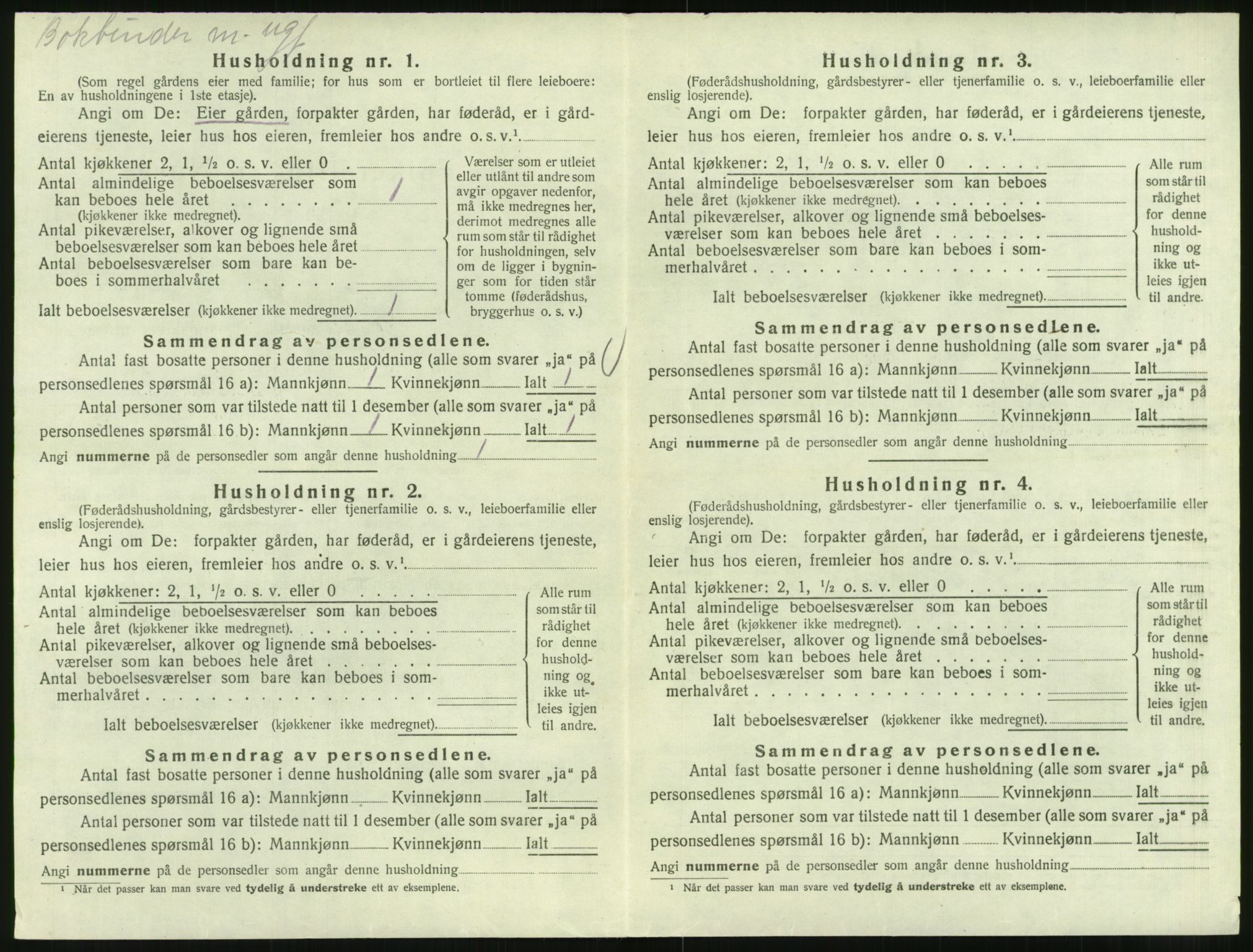 SAT, 1920 census for Øre, 1920, p. 404