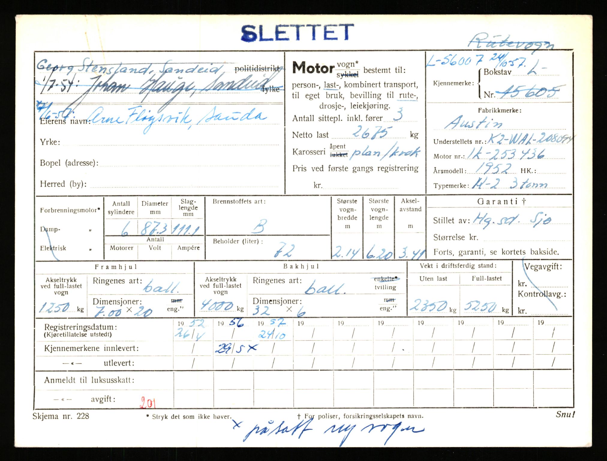 Stavanger trafikkstasjon, AV/SAST-A-101942/0/F/L0055: L-55700 - L-56499, 1930-1971, p. 429