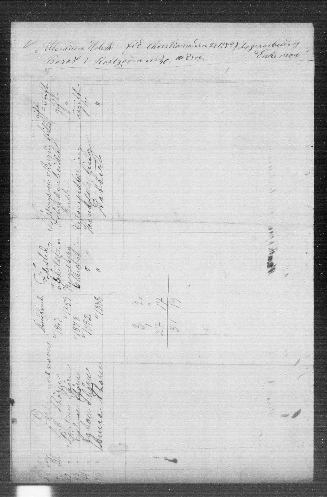 OBA, Municipal Census 1899 for Kristiania, 1899, p. 11227