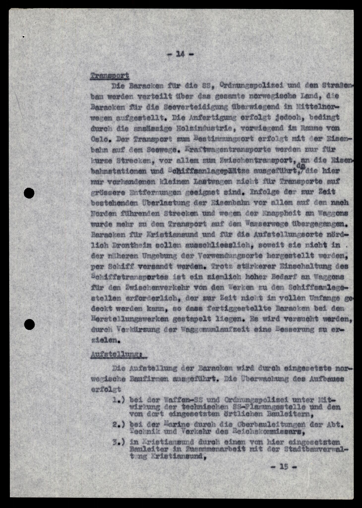 Forsvarets Overkommando. 2 kontor. Arkiv 11.4. Spredte tyske arkivsaker, AV/RA-RAFA-7031/D/Dar/Darb/L0001: Reichskommissariat - Hauptabteilung Technik und Verkehr, 1940-1944, p. 1322