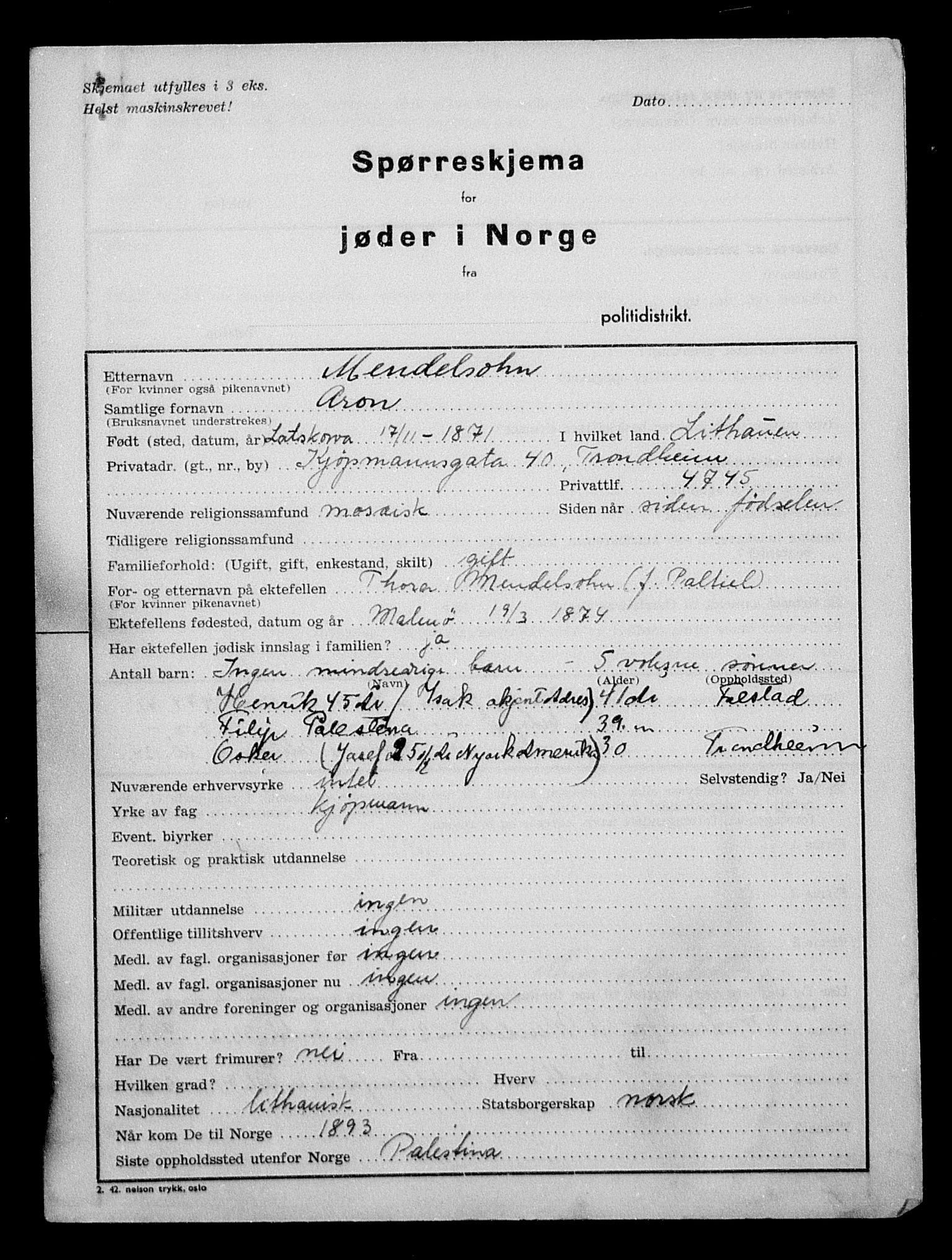 Justisdepartementet, Tilbakeføringskontoret for inndratte formuer, AV/RA-S-1564/H/Hc/Hca/L0904: --, 1945-1947, p. 23