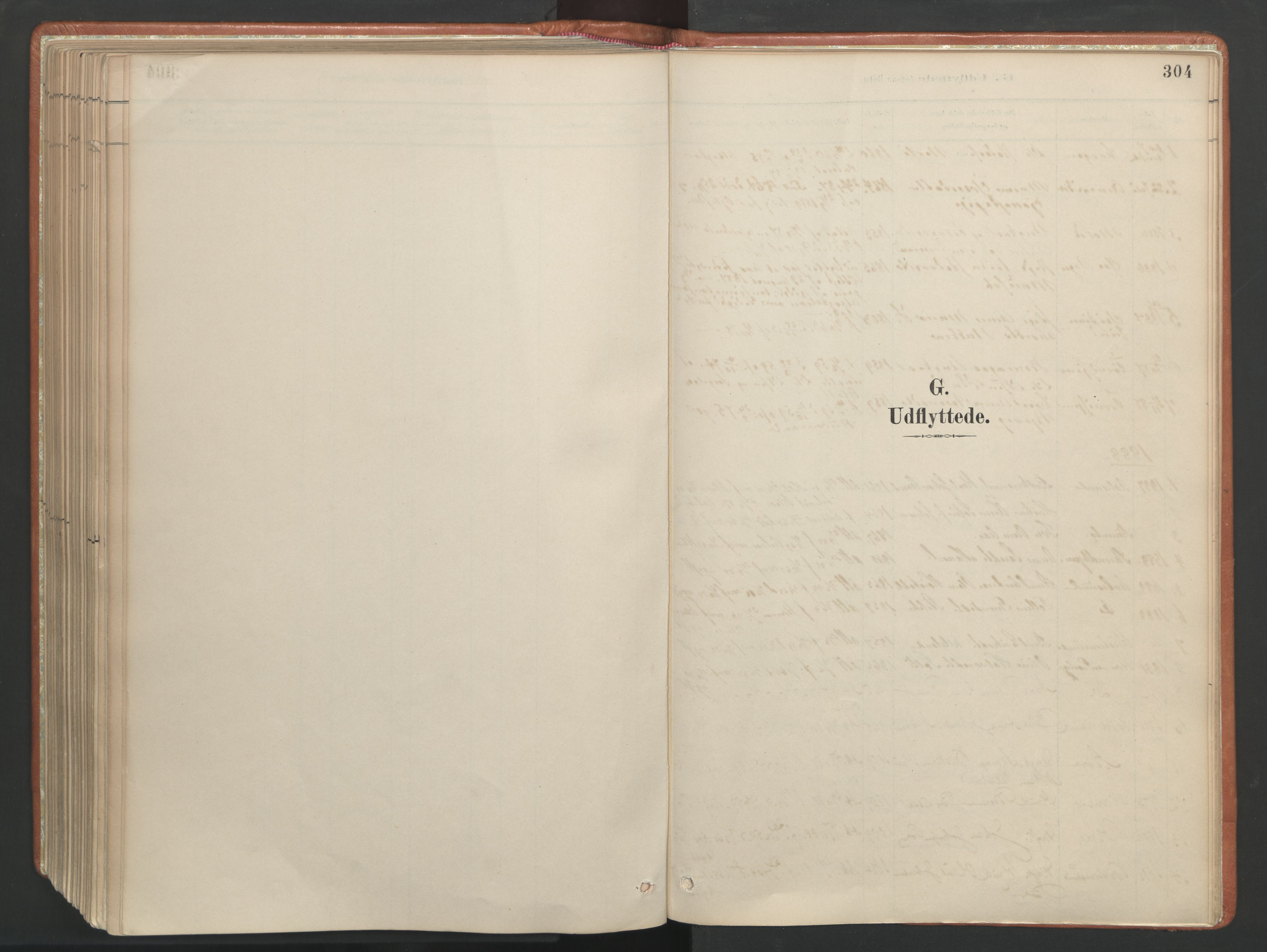 Ministerialprotokoller, klokkerbøker og fødselsregistre - Møre og Romsdal, AV/SAT-A-1454/557/L0682: Parish register (official) no. 557A04, 1887-1970, p. 304