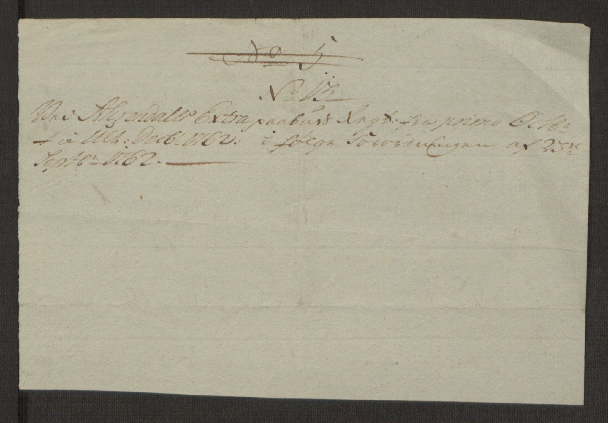 Rentekammeret inntil 1814, Reviderte regnskaper, Byregnskaper, RA/EA-4066/R/Rl/L0230/0001: [L4] Kontribusjonsregnskap / Ekstraskatt, 1762-1764, p. 70