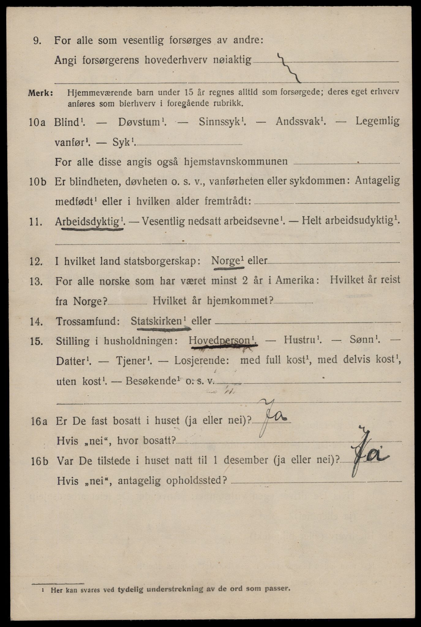 SAST, 1920 census for Stavanger, 1920, p. 82605