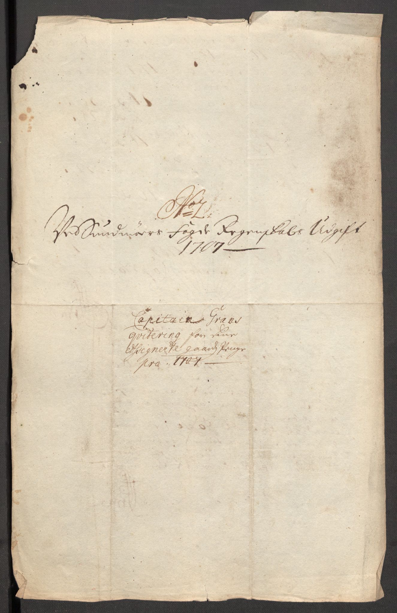 Rentekammeret inntil 1814, Reviderte regnskaper, Fogderegnskap, AV/RA-EA-4092/R54/L3561: Fogderegnskap Sunnmøre, 1706-1707, p. 344