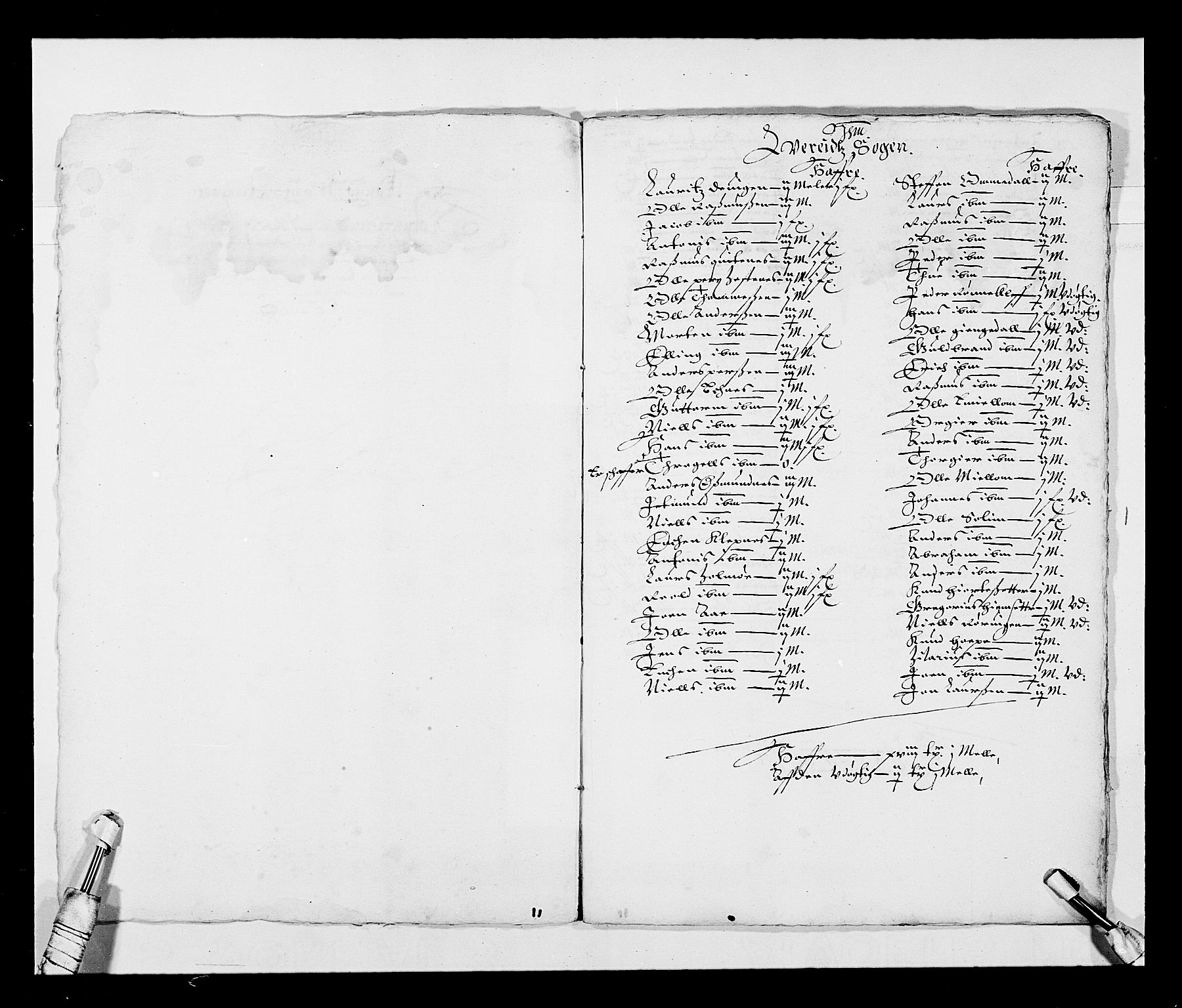 Stattholderembetet 1572-1771, RA/EA-2870/Ek/L0026/0002: Jordebøker 1633-1658: / Tiendelister fra Bergenhus len, 1642-1647, p. 47