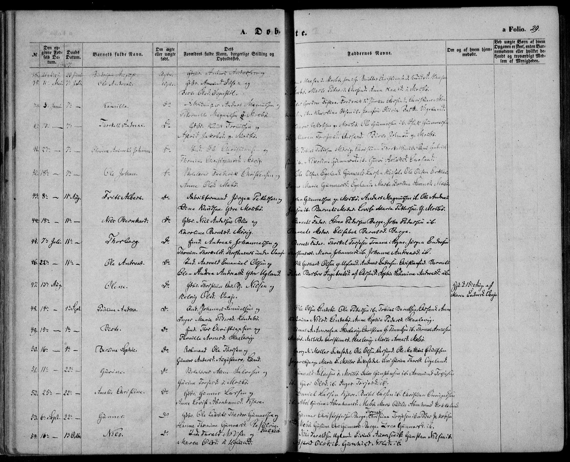 Oddernes sokneprestkontor, AV/SAK-1111-0033/F/Fa/Faa/L0008: Parish register (official) no. A 8, 1864-1880, p. 29