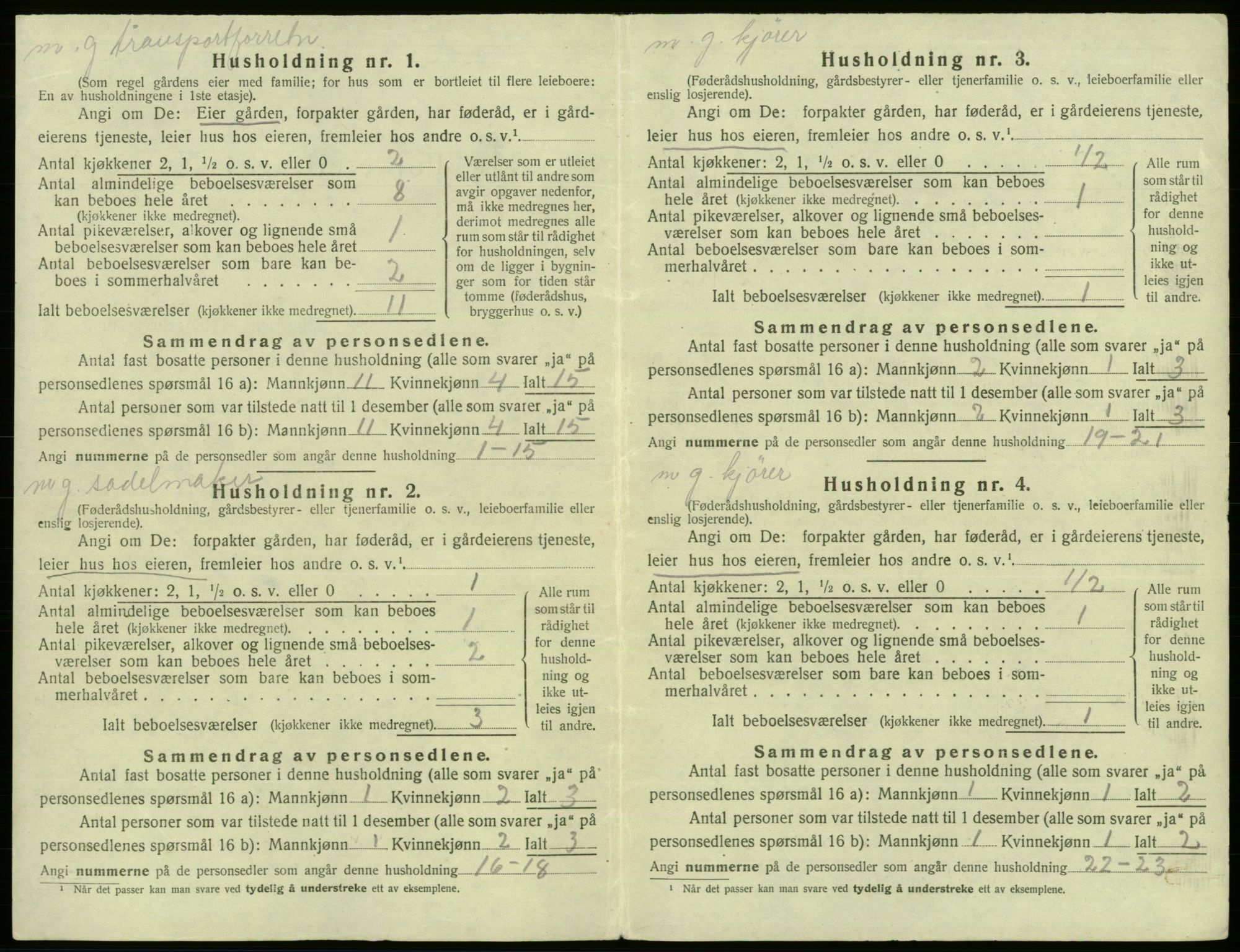 SAB, 1920 census for Fana, 1920, p. 1982