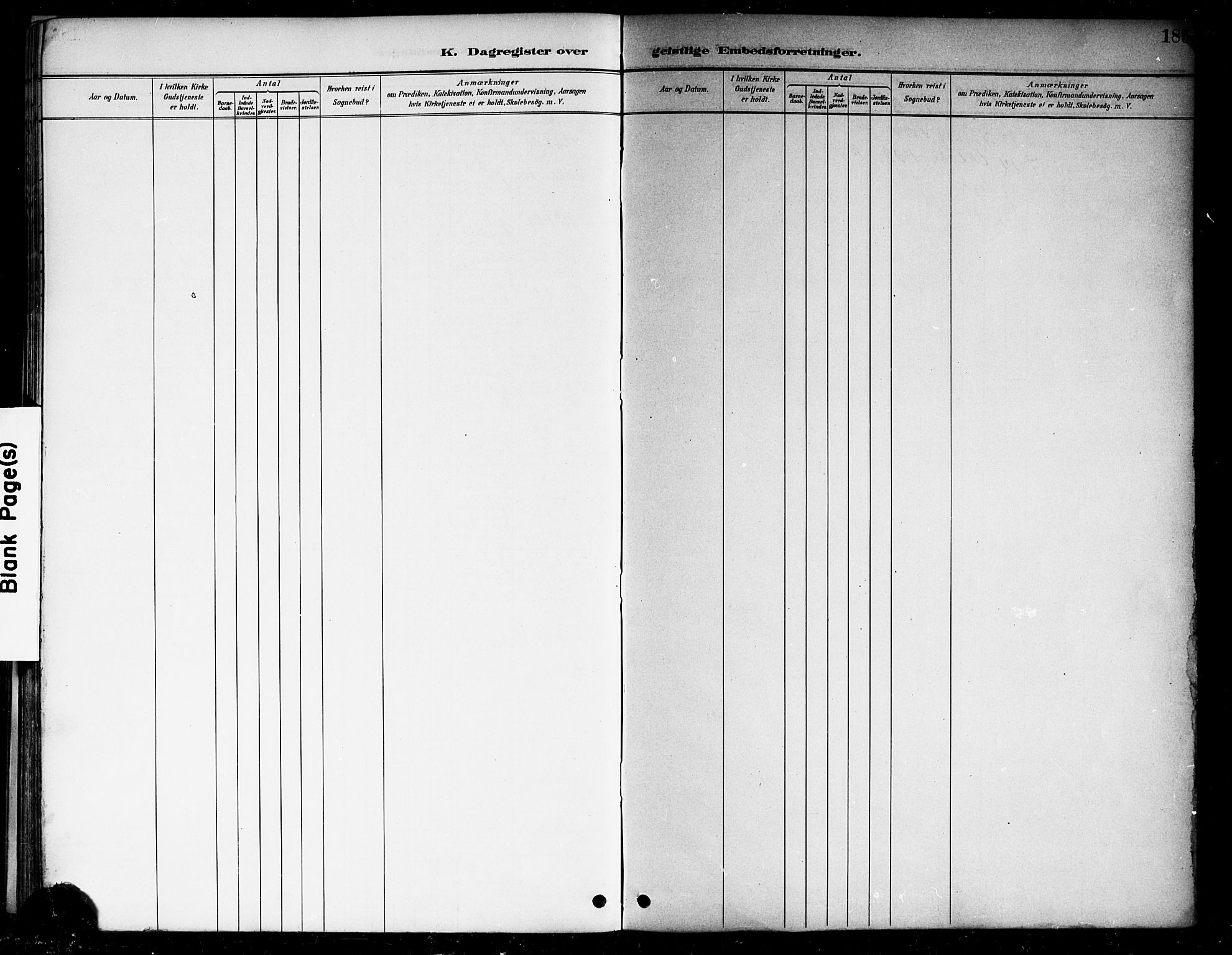 Berg prestekontor Kirkebøker, AV/SAO-A-10902/F/Fa/L0007: Parish register (official) no. I 7, 1888-1902, p. 185