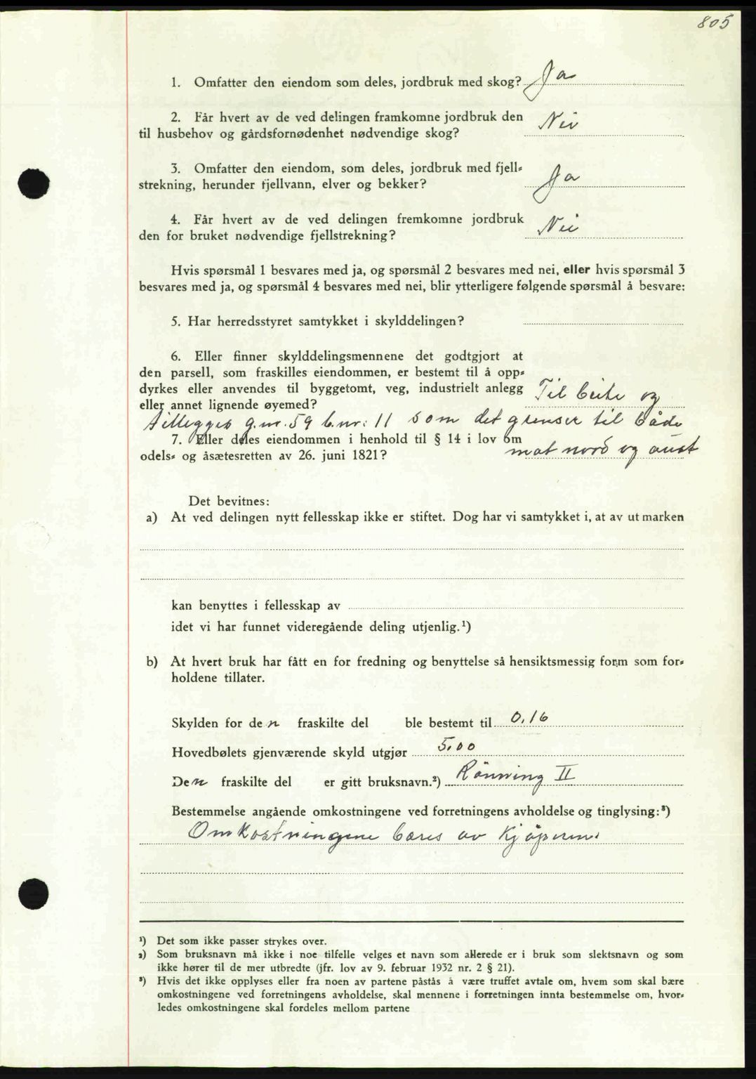 Nordmøre sorenskriveri, AV/SAT-A-4132/1/2/2Ca: Mortgage book no. A116, 1950-1950, Diary no: : 3531/1950