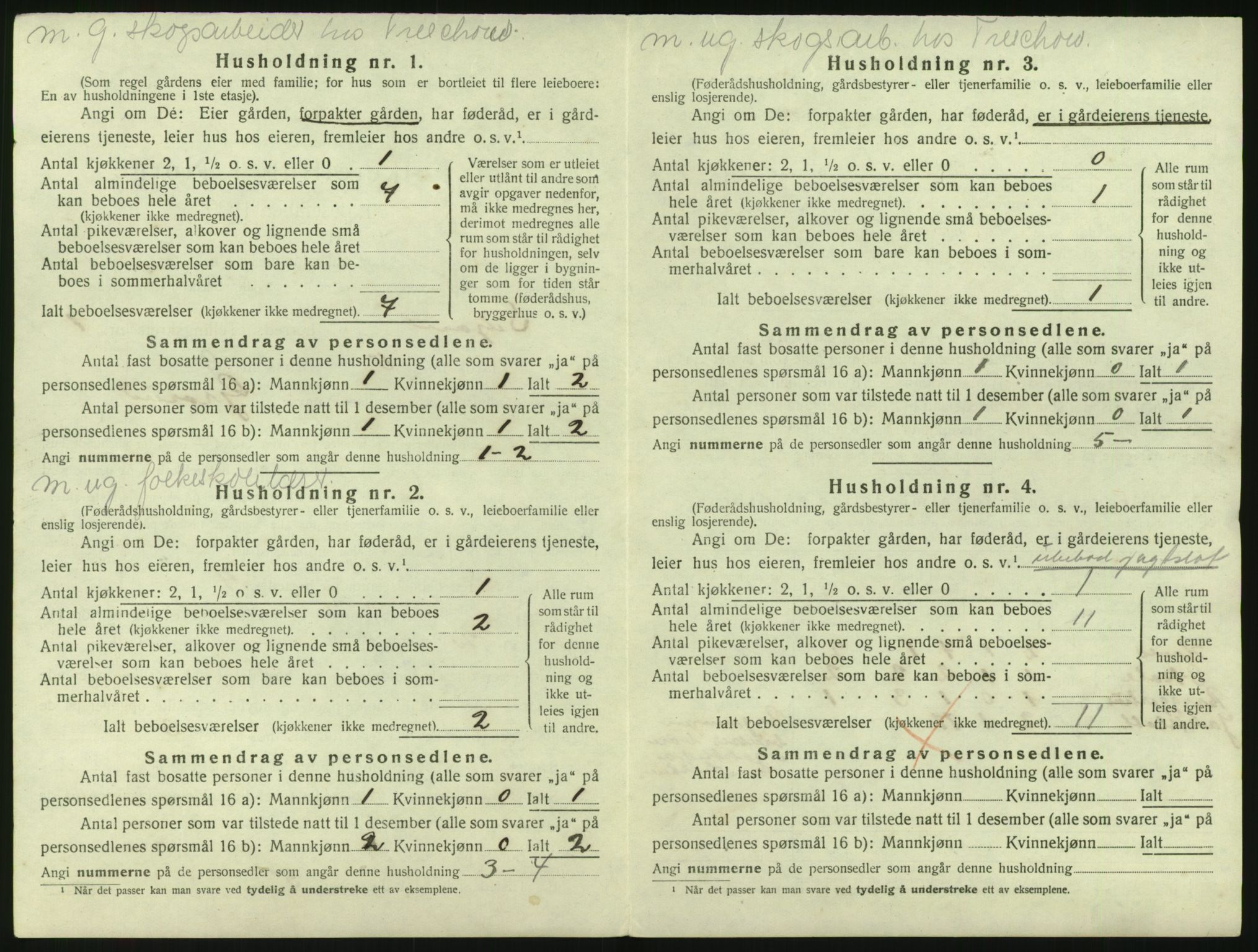 SAKO, 1920 census for Siljan, 1920, p. 28