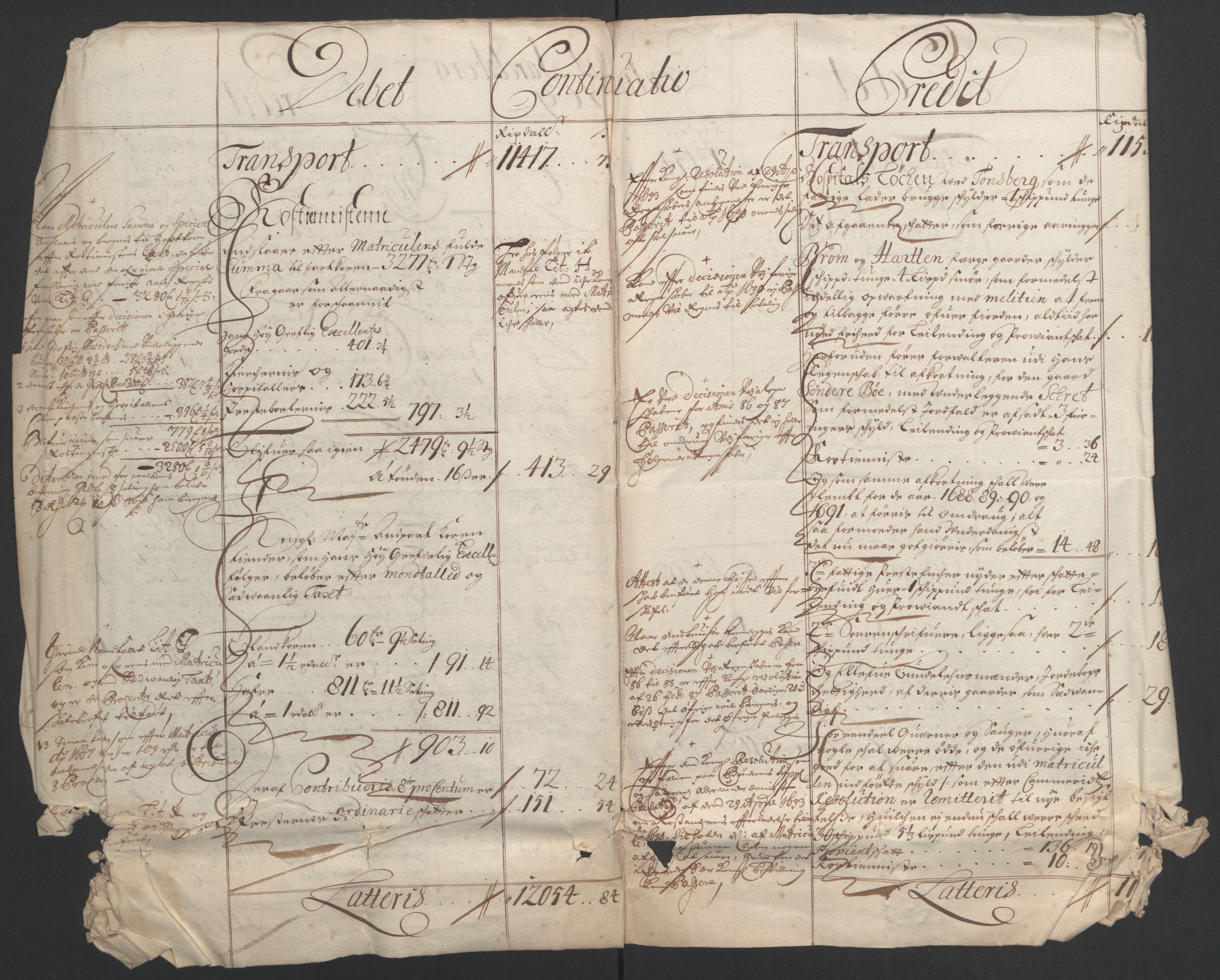Rentekammeret inntil 1814, Reviderte regnskaper, Fogderegnskap, RA/EA-4092/R32/L1865: Fogderegnskap Jarlsberg grevskap, 1692, p. 11