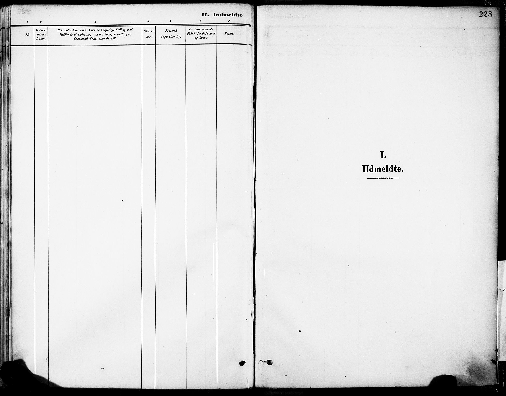 Tysnes sokneprestembete, SAB/A-78601/H/Haa: Parish register (official) no. B 1, 1887-1906, p. 228