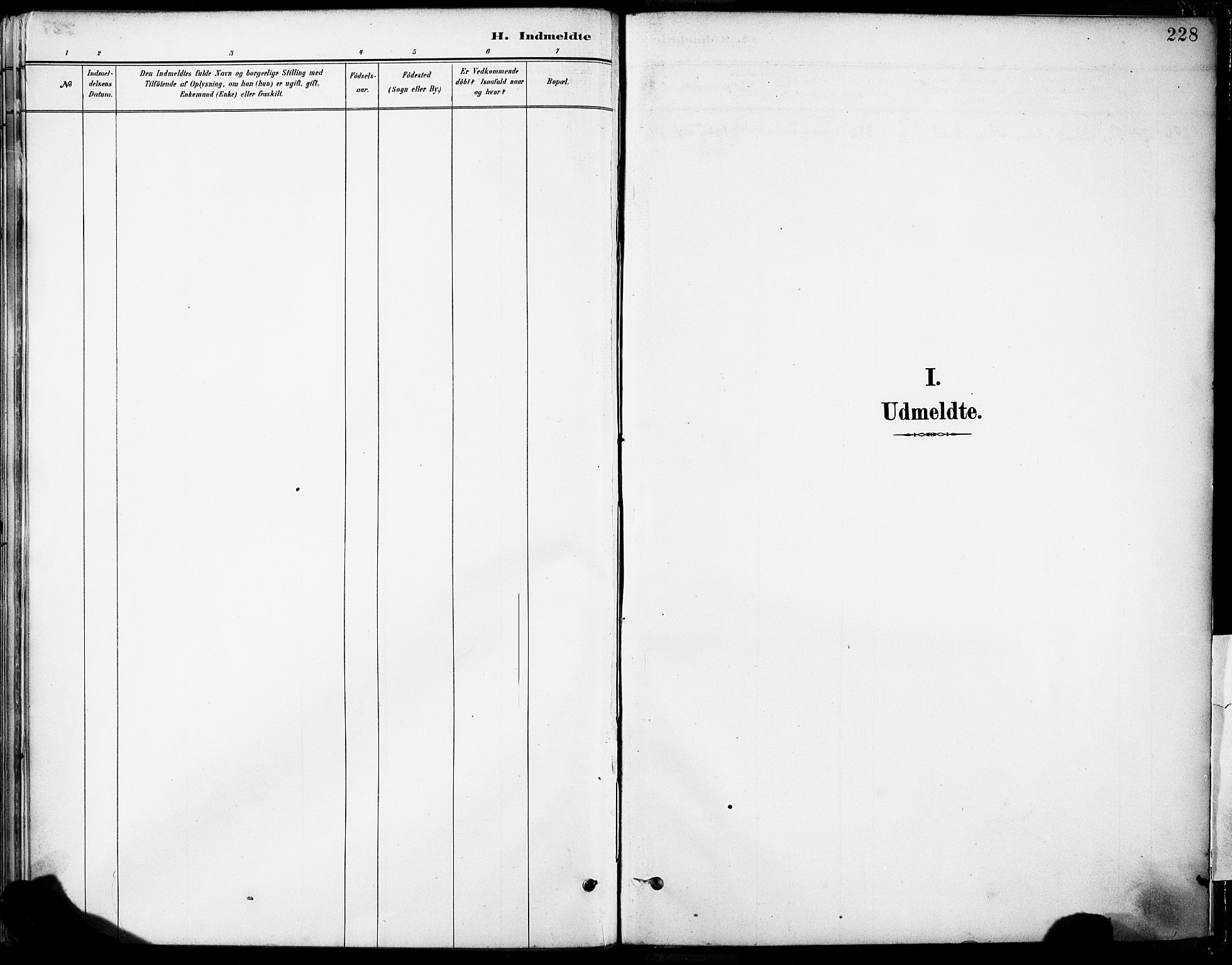 Tysnes sokneprestembete, AV/SAB-A-78601/H/Haa: Parish register (official) no. B 1, 1887-1906, p. 228