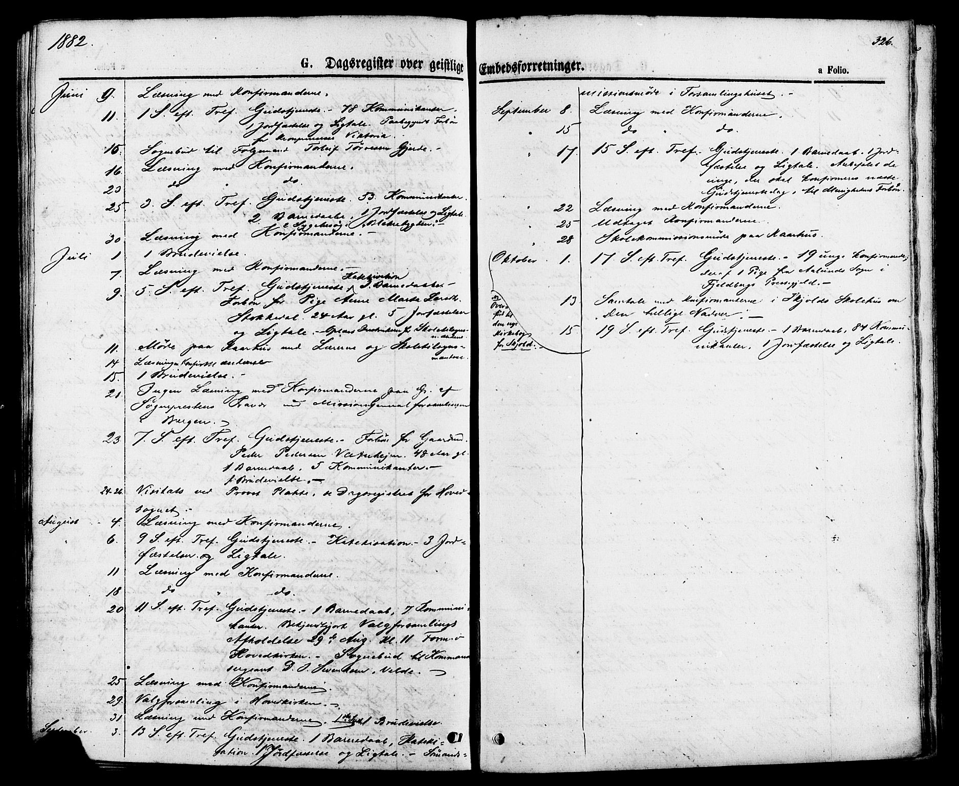 Skjold sokneprestkontor, AV/SAST-A-101847/H/Ha/Haa/L0007: Parish register (official) no. A 7, 1857-1882, p. 326