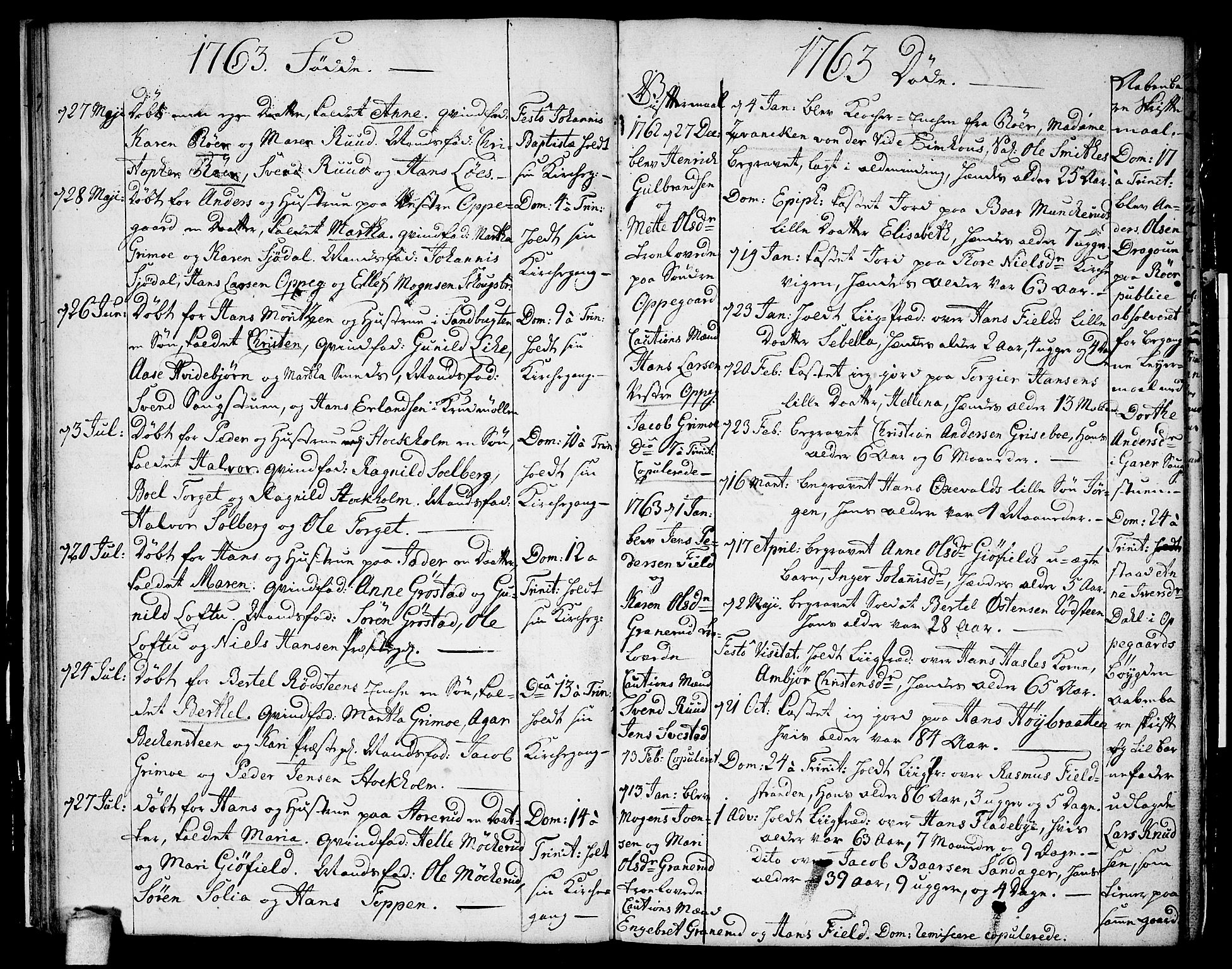 Nesodden prestekontor Kirkebøker, SAO/A-10013/F/Fa/L0002: Parish register (official) no. I 2, 1750-1768, p. 36-37