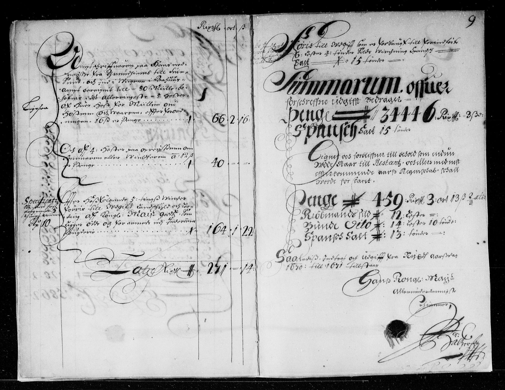 Rentekammeret inntil 1814, Reviderte regnskaper, Stiftamtstueregnskaper, Trondheim stiftamt og Nordland amt, AV/RA-EA-6044/R/Rd/L0029: Trondheim stiftamt, 1670