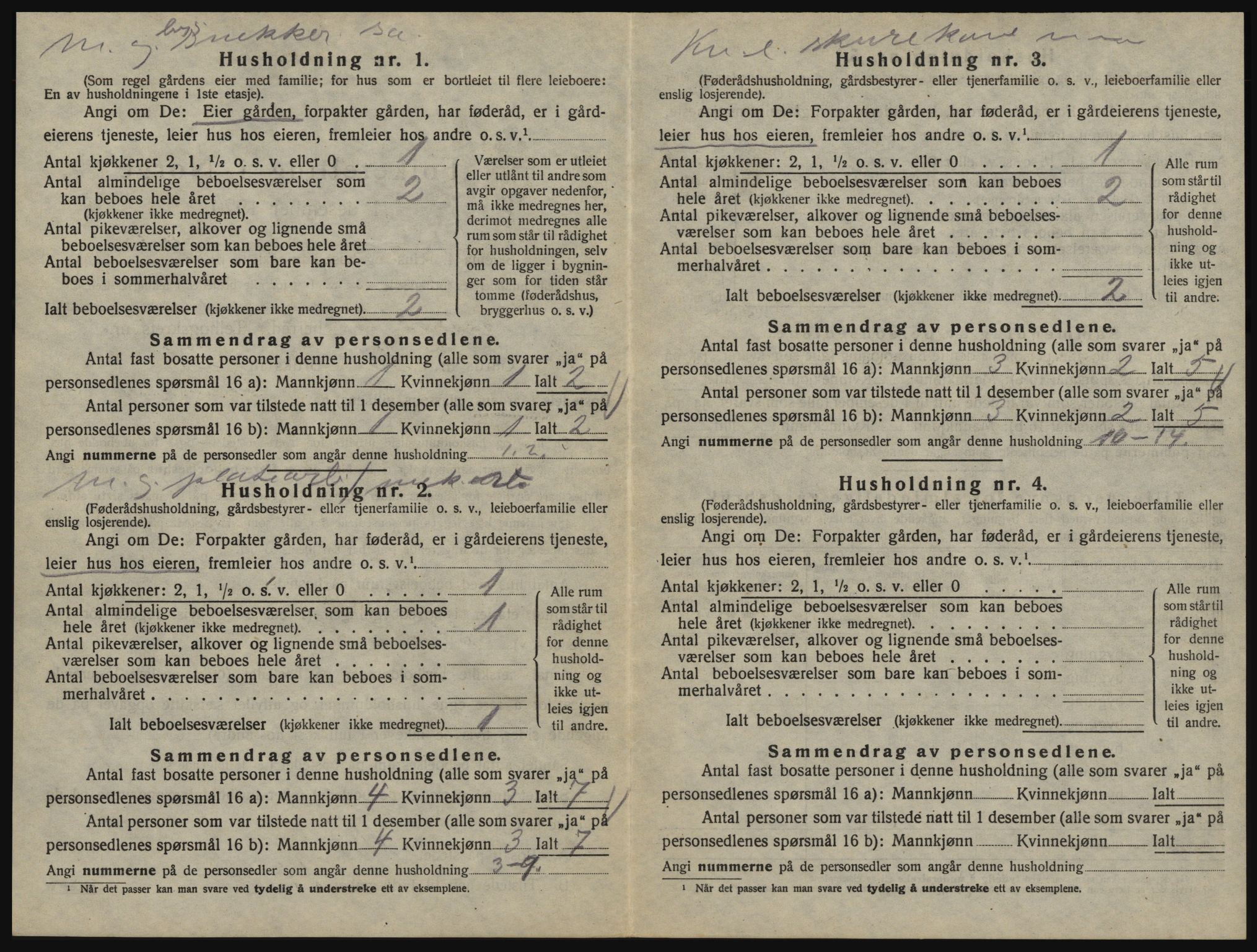 SAO, 1920 census for Glemmen, 1920, p. 2550