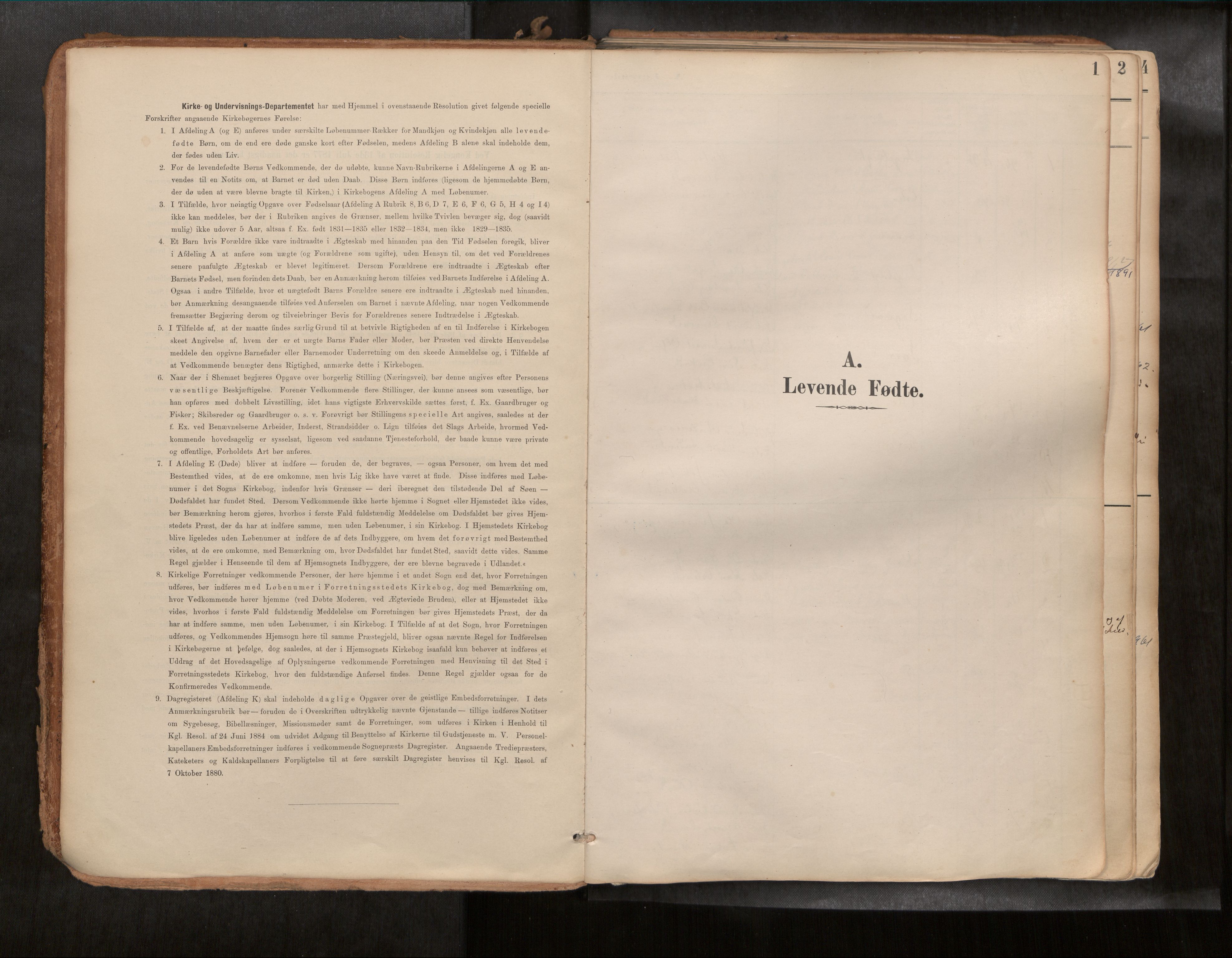 Ministerialprotokoller, klokkerbøker og fødselsregistre - Sør-Trøndelag, AV/SAT-A-1456/692/L1105b: Parish register (official) no. 692A06, 1891-1934, p. 1