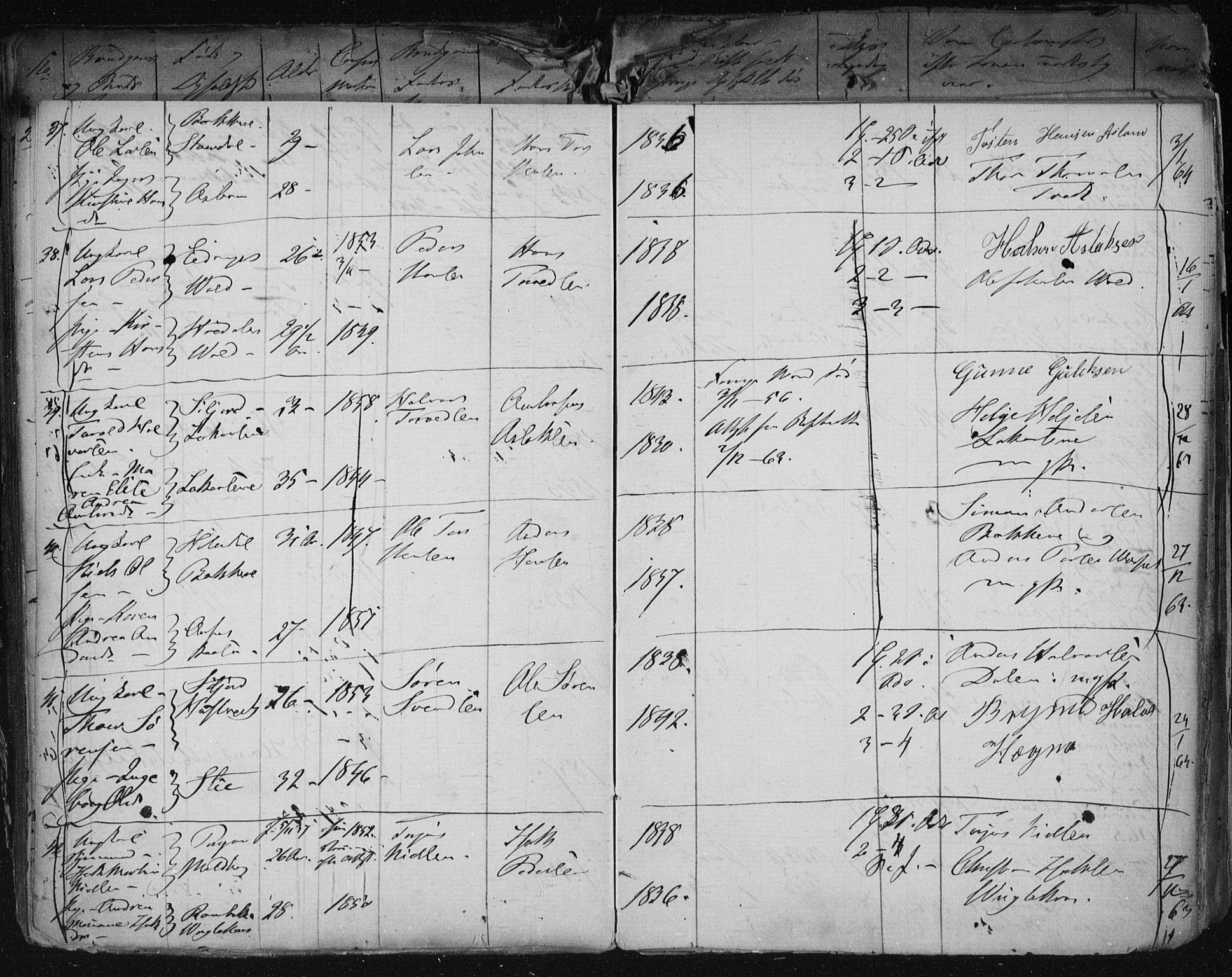 Solum kirkebøker, SAKO/A-306/H/Ha/L0001: Banns register no. I 1, 1846-1879
