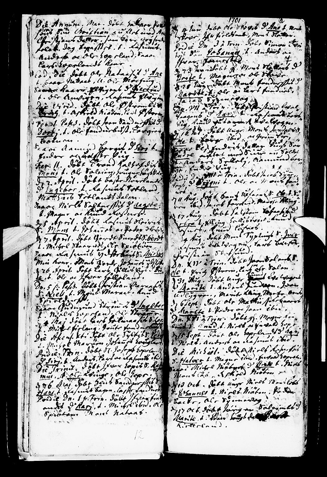 Lindås Sokneprestembete, AV/SAB-A-76701/H/Haa/Haaa/L0001: Parish register (official) no. A 1, 1699-1746, p. 7