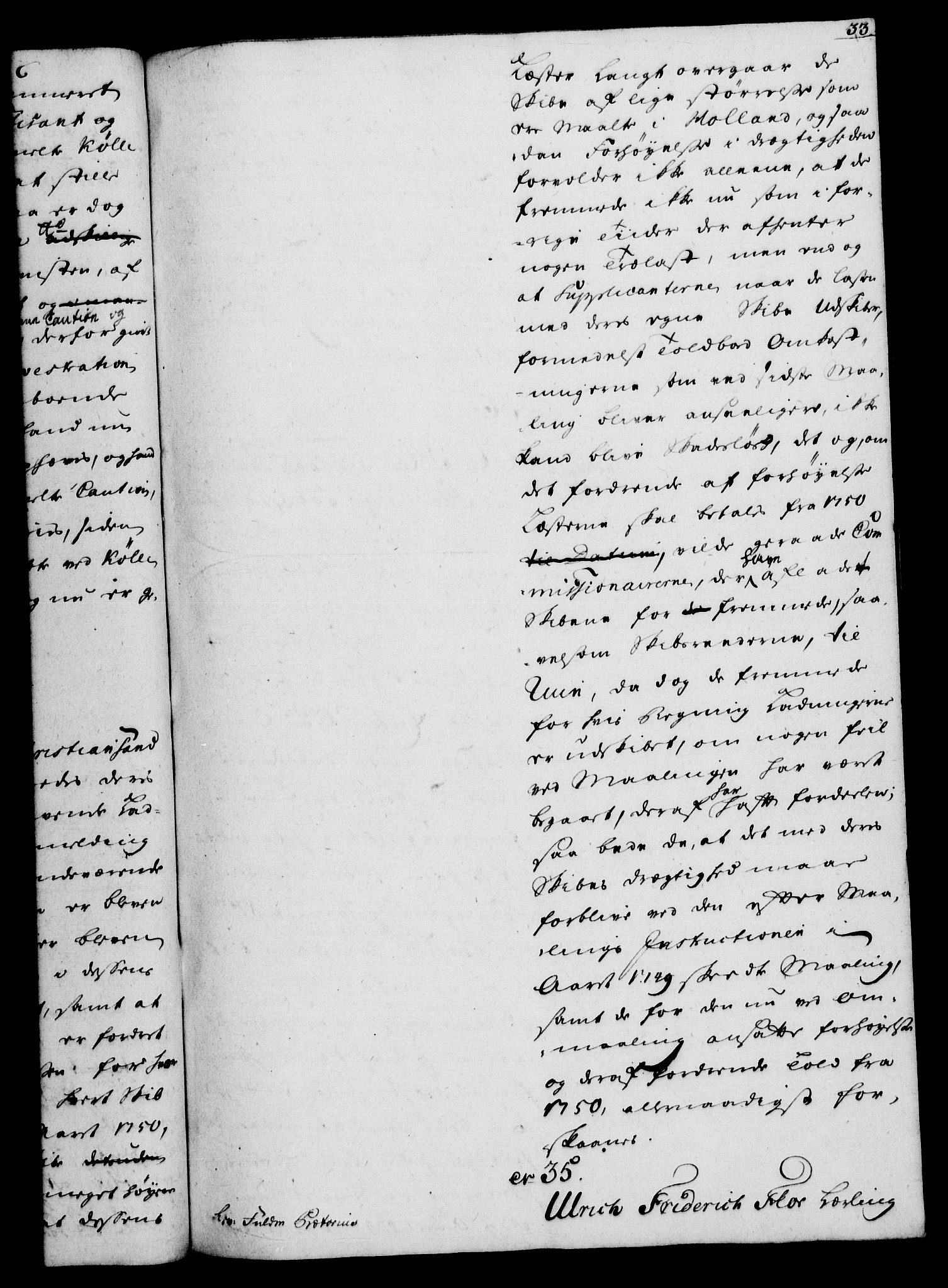 Rentekammeret, Kammerkanselliet, AV/RA-EA-3111/G/Gh/Gha/L0033: Norsk ekstraktmemorialprotokoll (merket RK 53.78), 1755-1756, p. 33