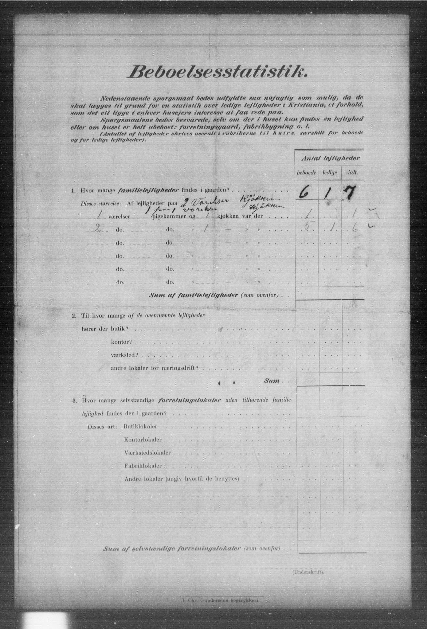 OBA, Municipal Census 1903 for Kristiania, 1903, p. 10504