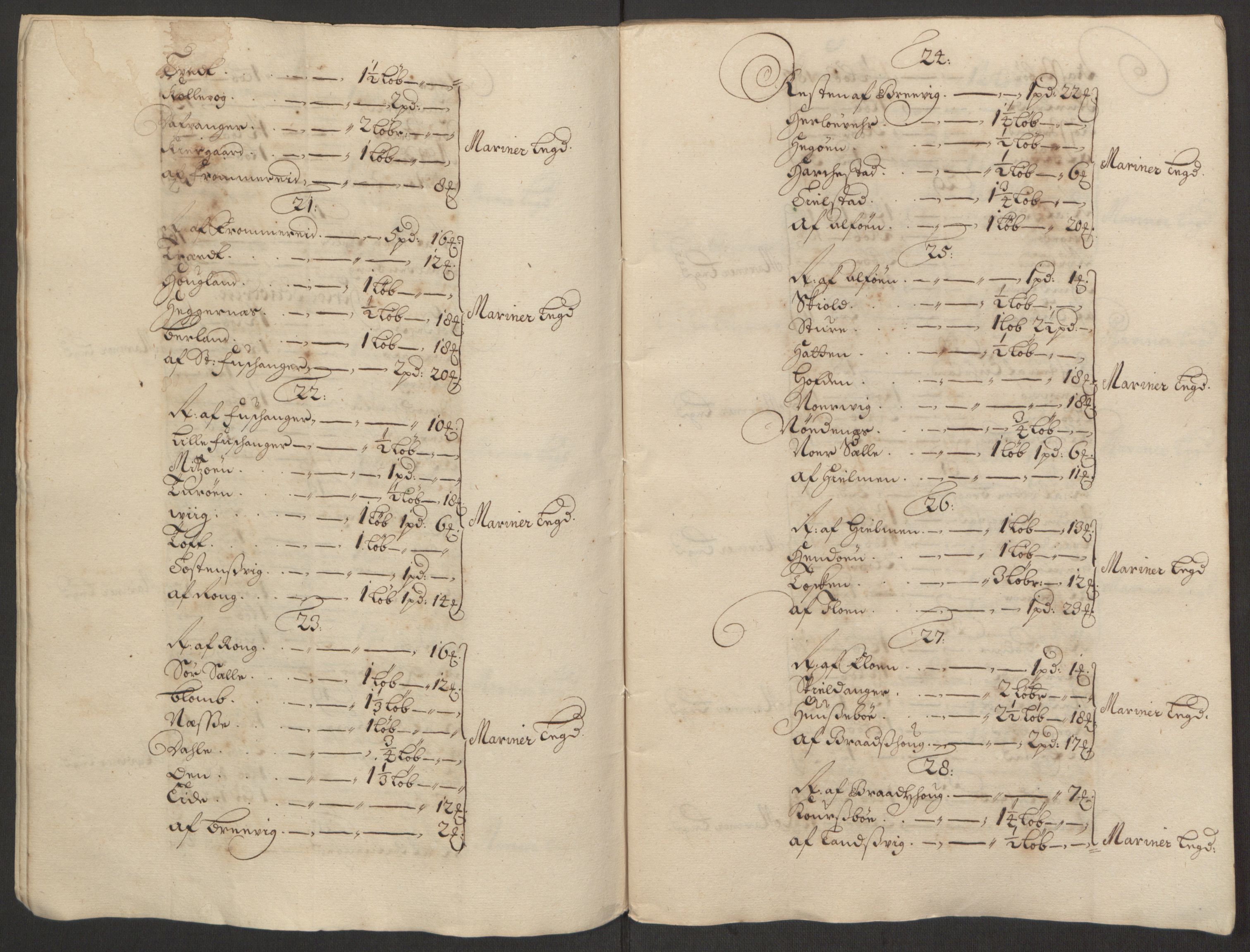 Rentekammeret inntil 1814, Reviderte regnskaper, Fogderegnskap, RA/EA-4092/R51/L3181: Fogderegnskap Nordhordland og Voss, 1691-1692, p. 15