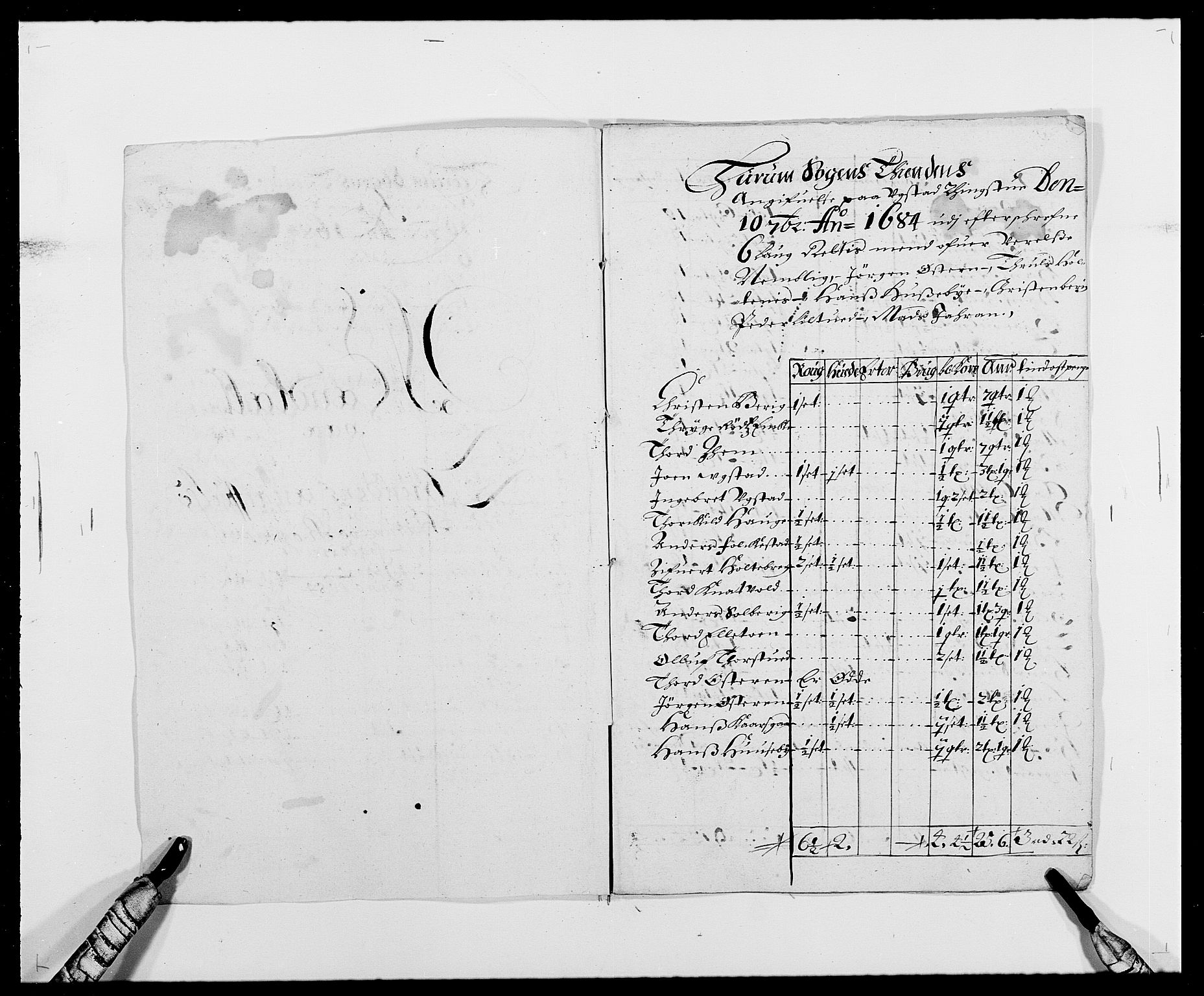 Rentekammeret inntil 1814, Reviderte regnskaper, Fogderegnskap, RA/EA-4092/R29/L1692: Fogderegnskap Hurum og Røyken, 1682-1687, p. 188