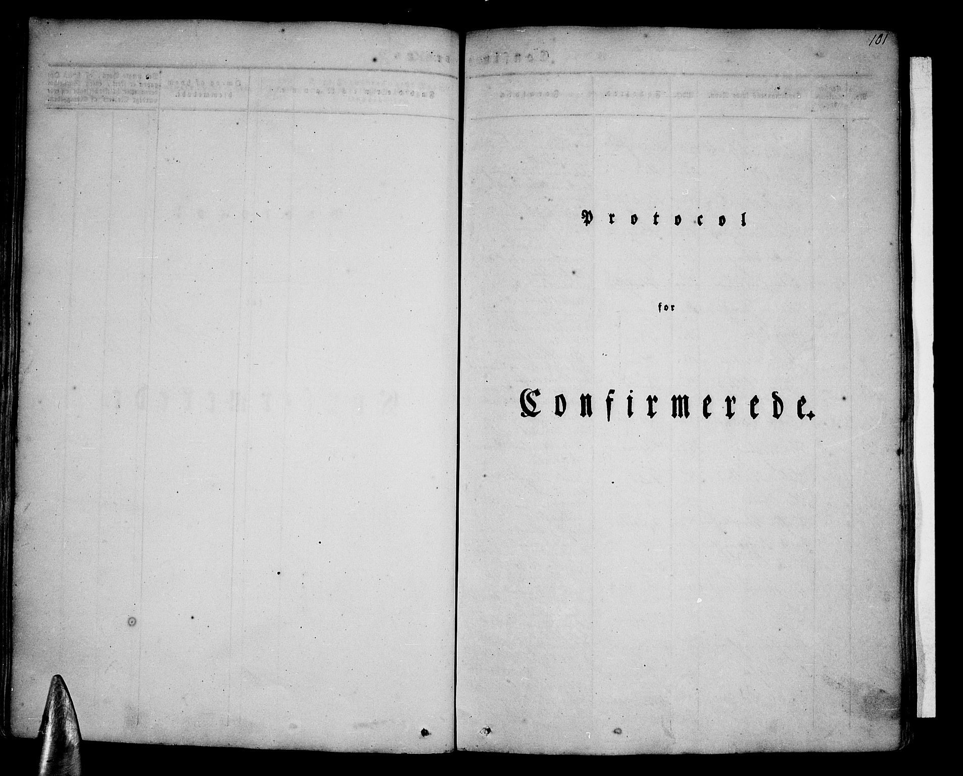 Vik sokneprestembete, SAB/A-81501: Parish register (official) no. A 7, 1831-1845, p. 101