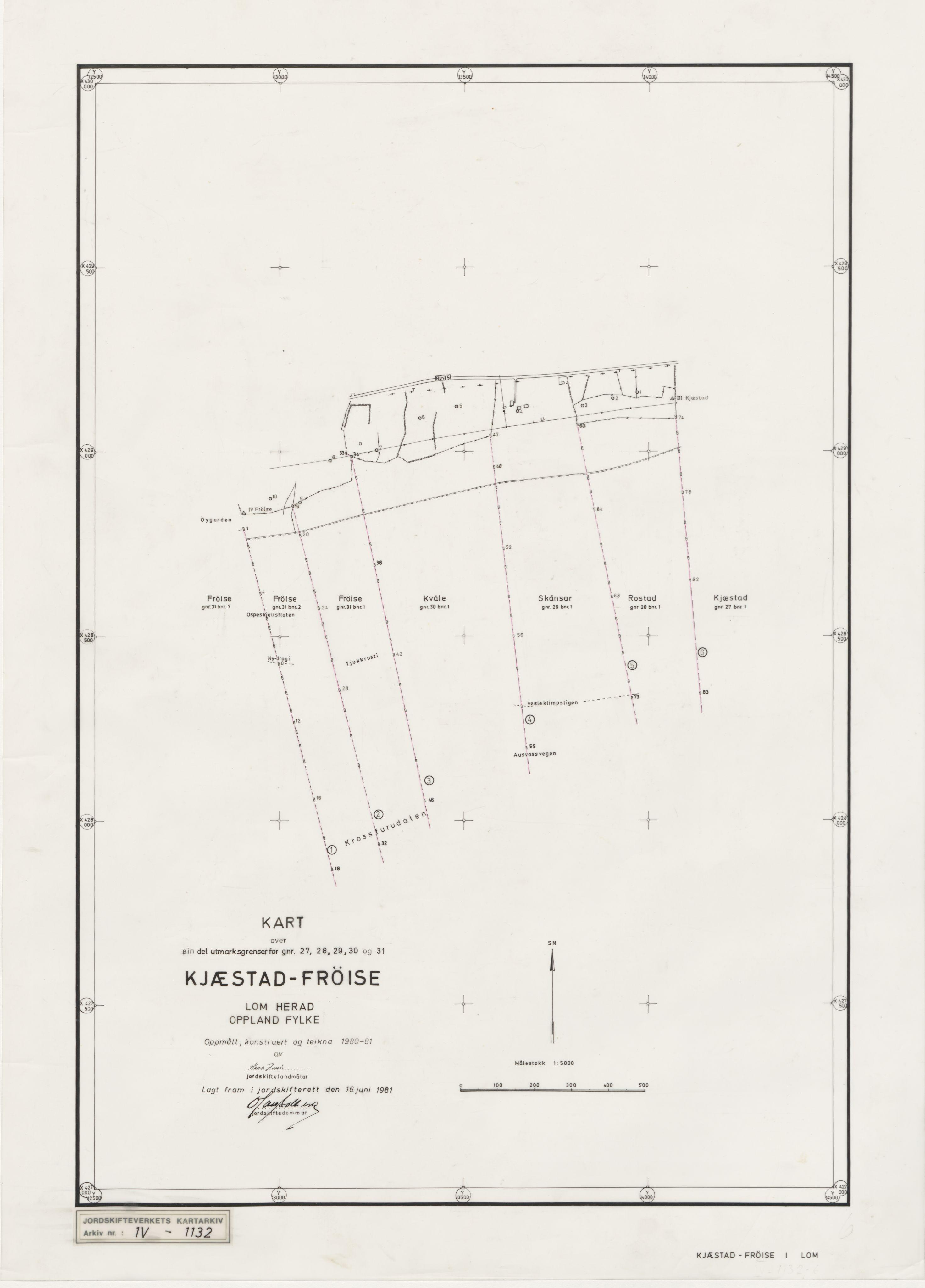 Jordskifteverkets kartarkiv, AV/RA-S-3929/T, 1859-1988, p. 1457