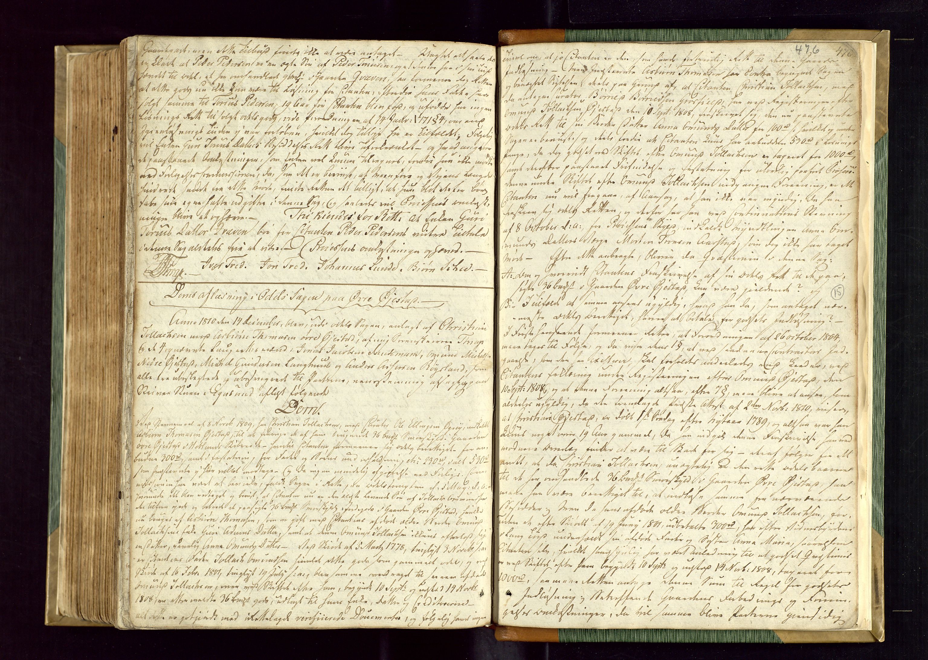 Jæren og Dalane sorenskriveri, AV/SAST-A-100306/3/30/30BA/L0098: TINGBOK, 1807-1810, p. 475b-476a