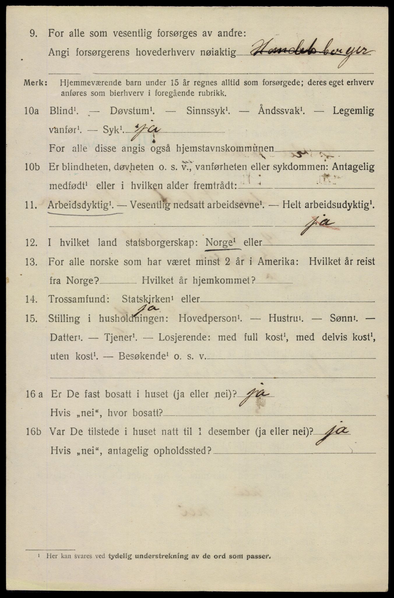 SAO, 1920 census for Aker, 1920, p. 125913