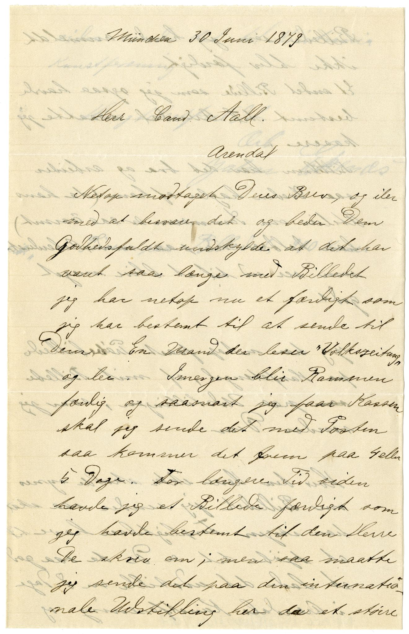 Diderik Maria Aalls brevsamling, NF/Ark-1023/F/L0003: D.M. Aalls brevsamling. D - G, 1797-1889, p. 146