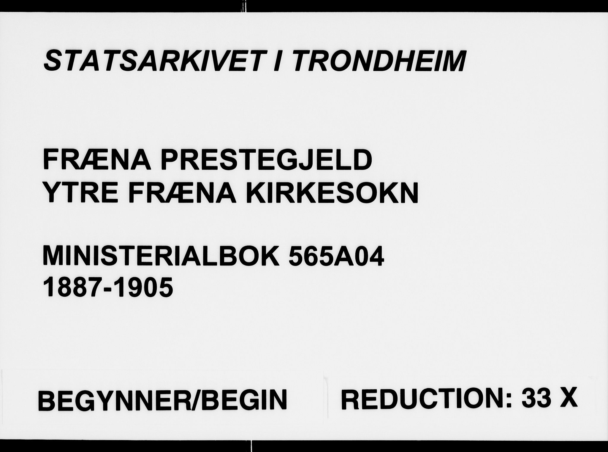 Ministerialprotokoller, klokkerbøker og fødselsregistre - Møre og Romsdal, AV/SAT-A-1454/565/L0750: Parish register (official) no. 565A04, 1887-1905