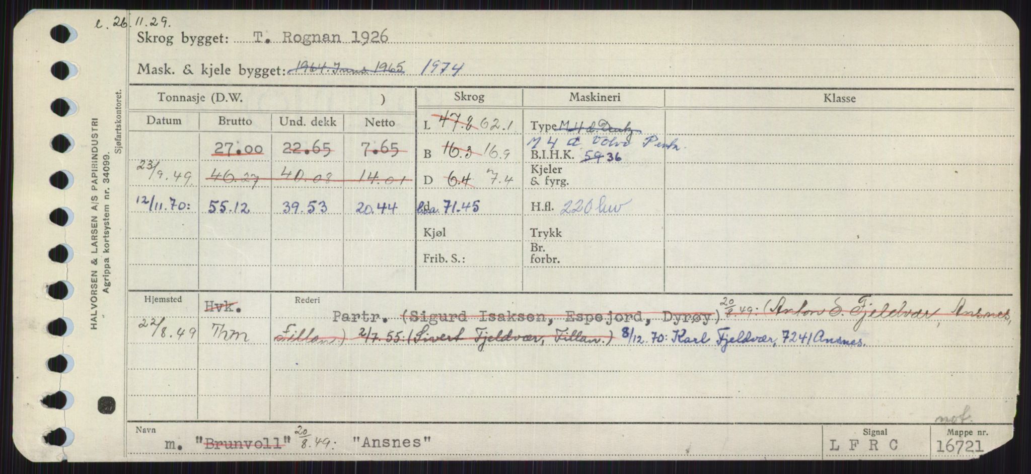 Sjøfartsdirektoratet med forløpere, Skipsmålingen, AV/RA-S-1627/H/Ha/L0001/0001: Fartøy, A-Eig / Fartøy A-Bjøn, p. 323
