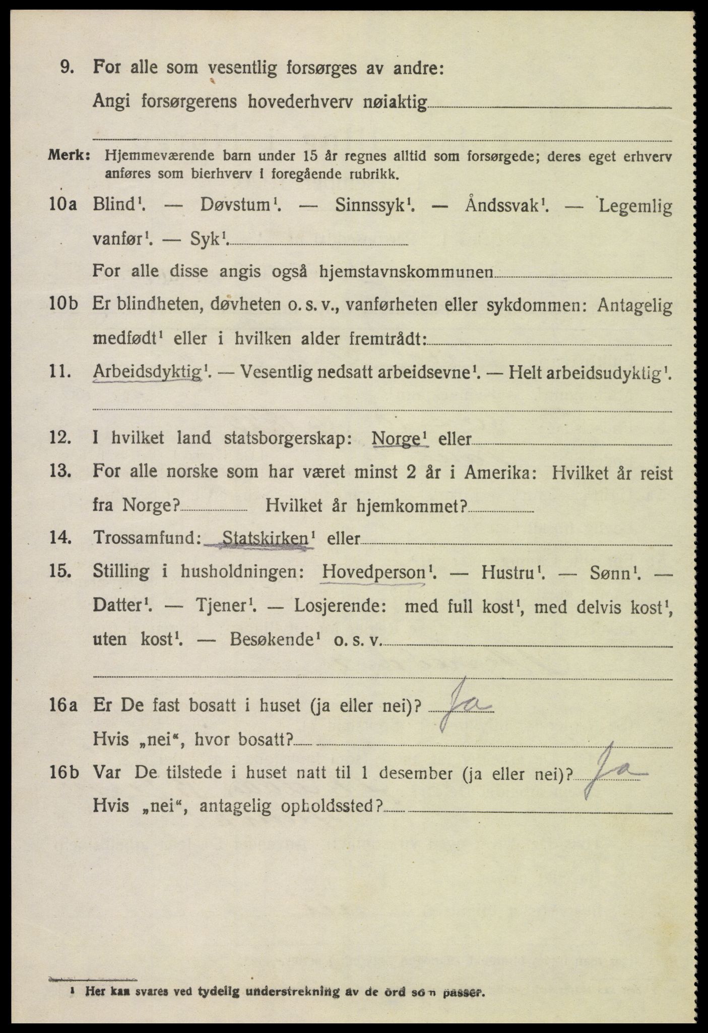 SAH, 1920 census for Furnes, 1920, p. 5728