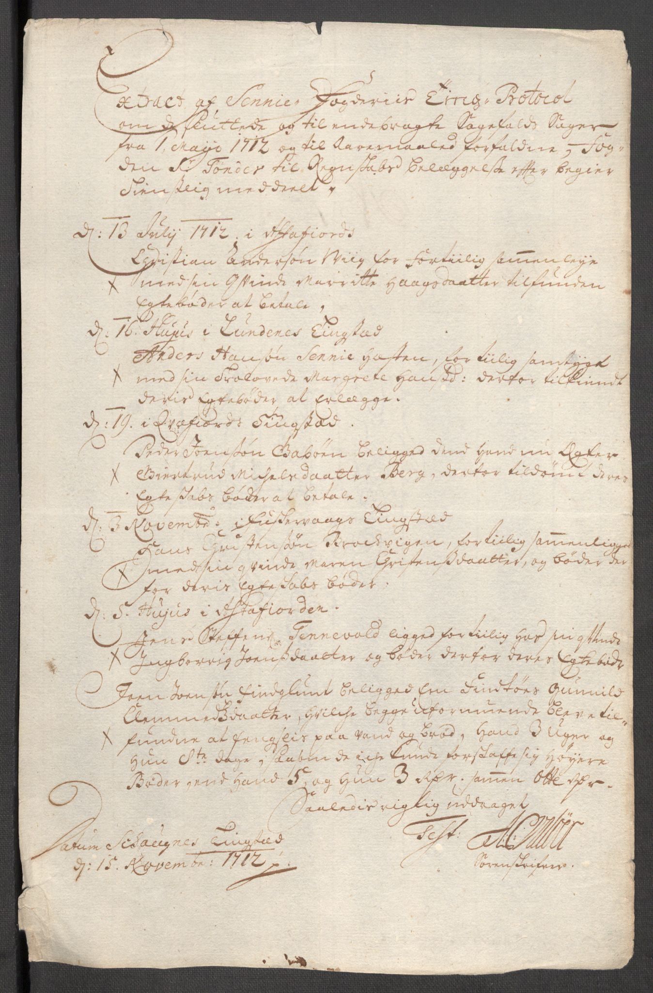 Rentekammeret inntil 1814, Reviderte regnskaper, Fogderegnskap, AV/RA-EA-4092/R68/L4758: Fogderegnskap Senja og Troms, 1711-1712, p. 390