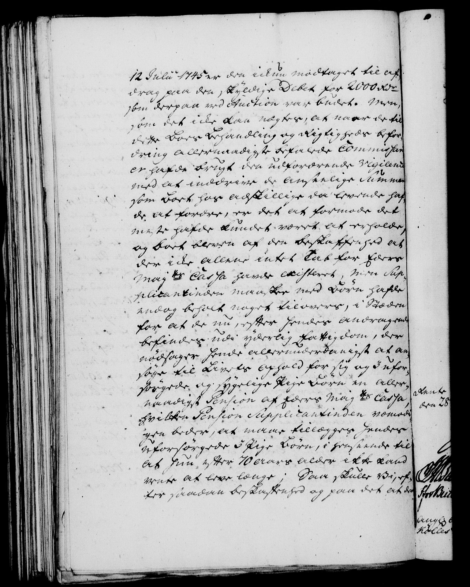 Rentekammeret, Kammerkanselliet, AV/RA-EA-3111/G/Gf/Gfa/L0045: Norsk relasjons- og resolusjonsprotokoll (merket RK 52.45), 1763, p. 482