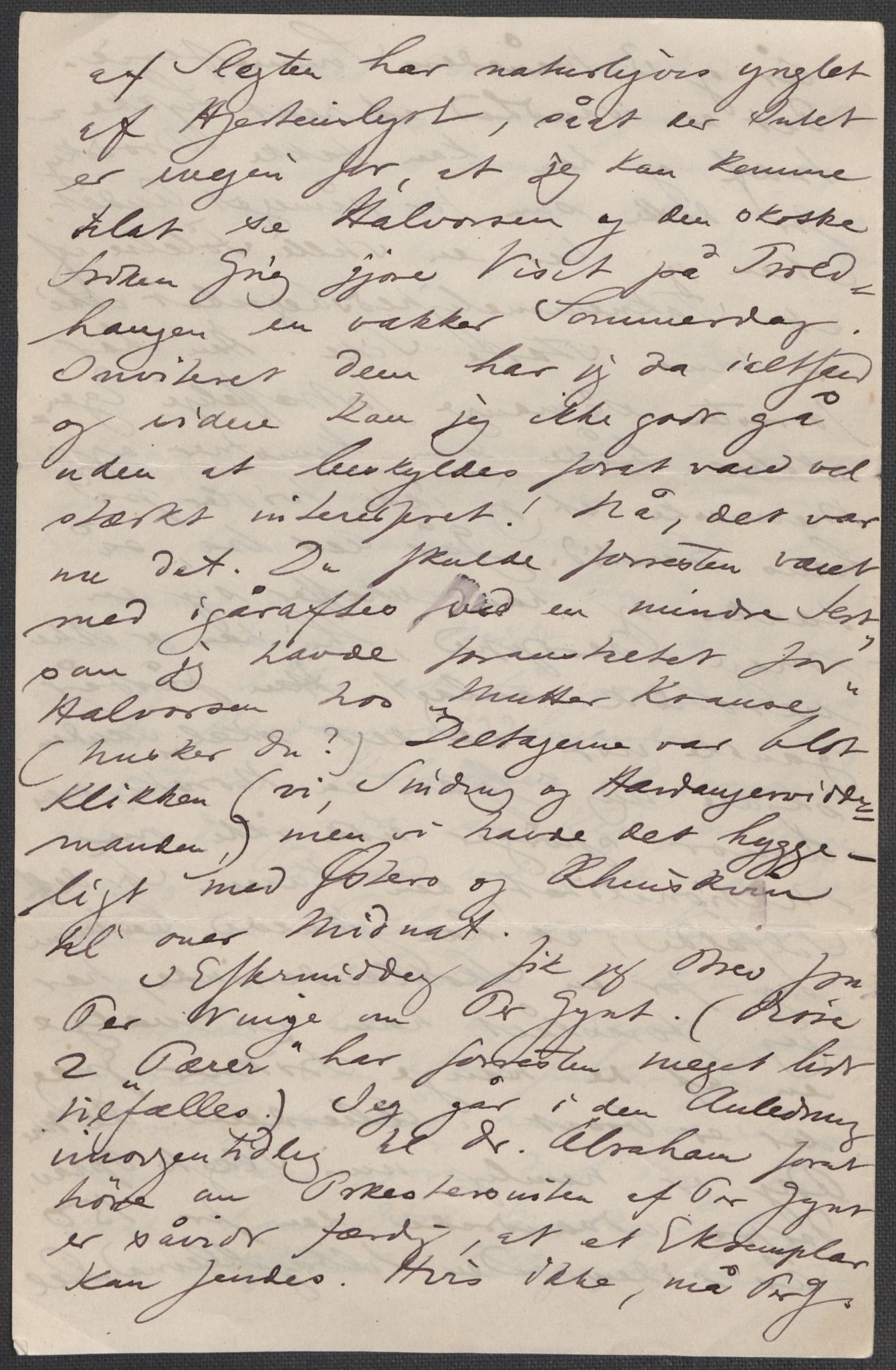 Beyer, Frants, AV/RA-PA-0132/F/L0001: Brev fra Edvard Grieg til Frantz Beyer og "En del optegnelser som kan tjene til kommentar til brevene" av Marie Beyer, 1872-1907, p. 270