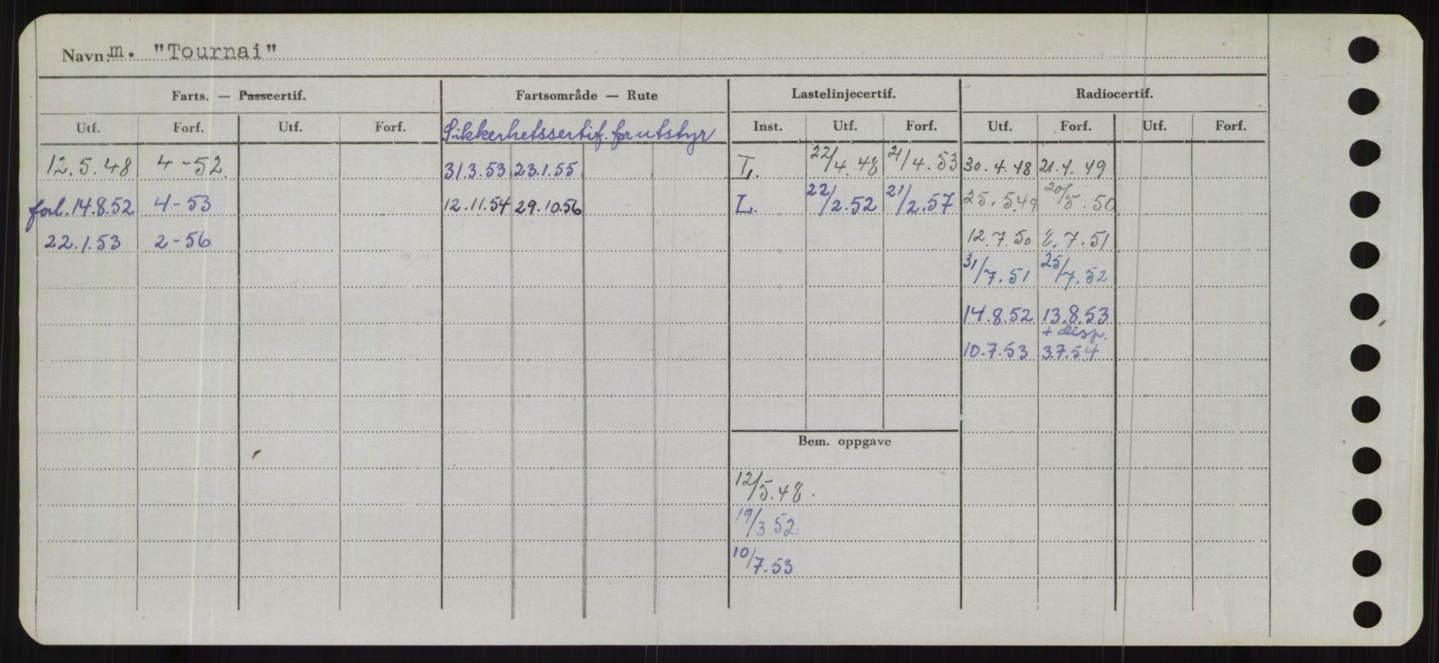 Sjøfartsdirektoratet med forløpere, Skipsmålingen, RA/S-1627/H/Hb/L0005: Fartøy, T-Å, p. 200