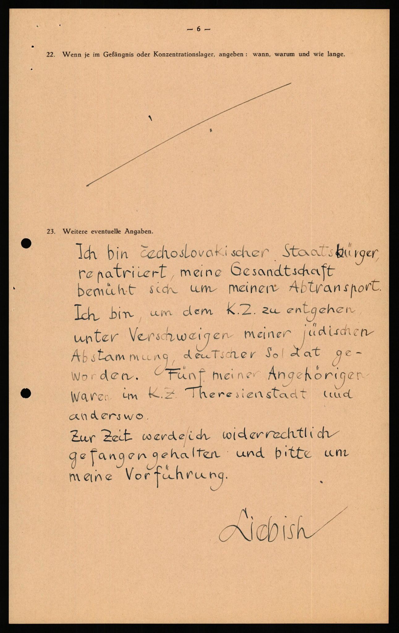 Forsvaret, Forsvarets overkommando II, AV/RA-RAFA-3915/D/Db/L0041: CI Questionaires.  Diverse nasjonaliteter., 1945-1946, p. 268