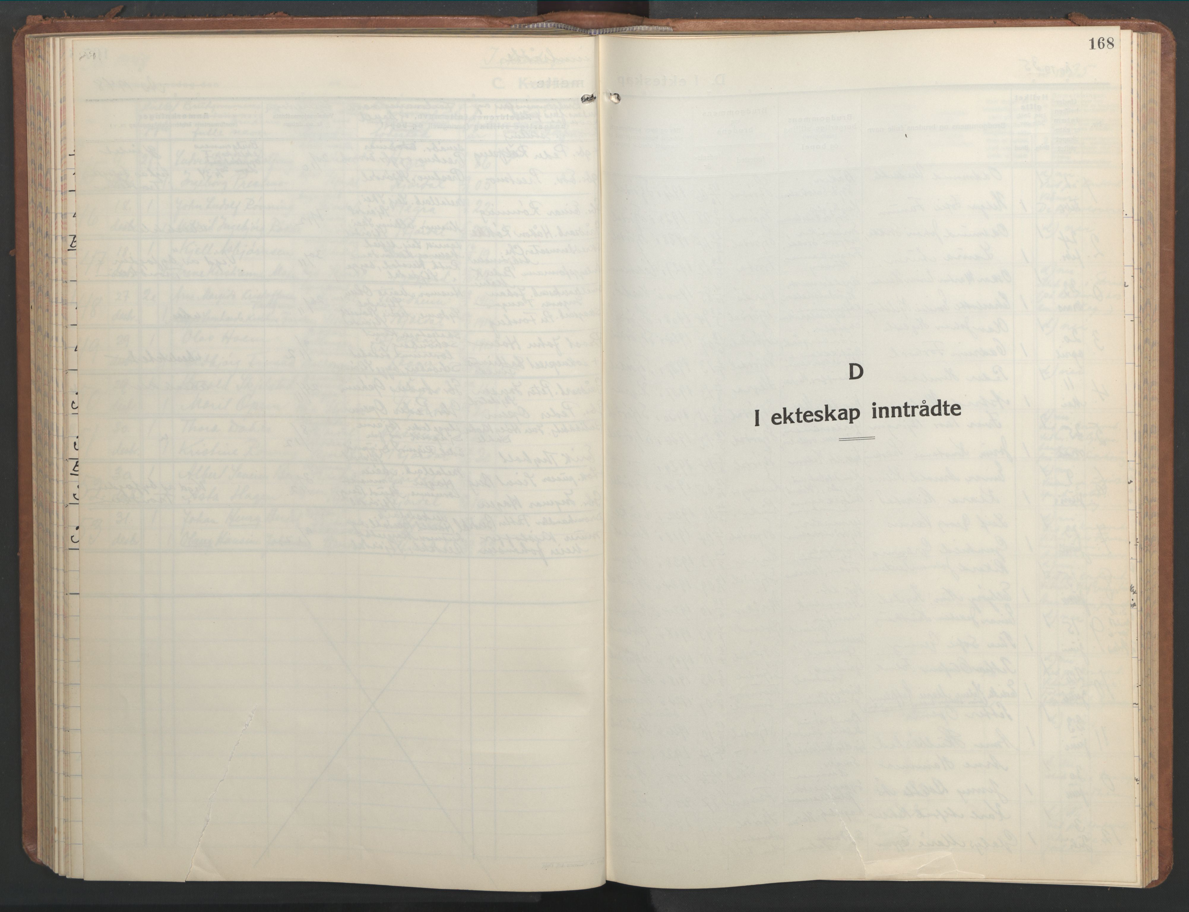 Ministerialprotokoller, klokkerbøker og fødselsregistre - Nord-Trøndelag, SAT/A-1458/709/L0089: Parish register (copy) no. 709C03, 1935-1948, p. 168