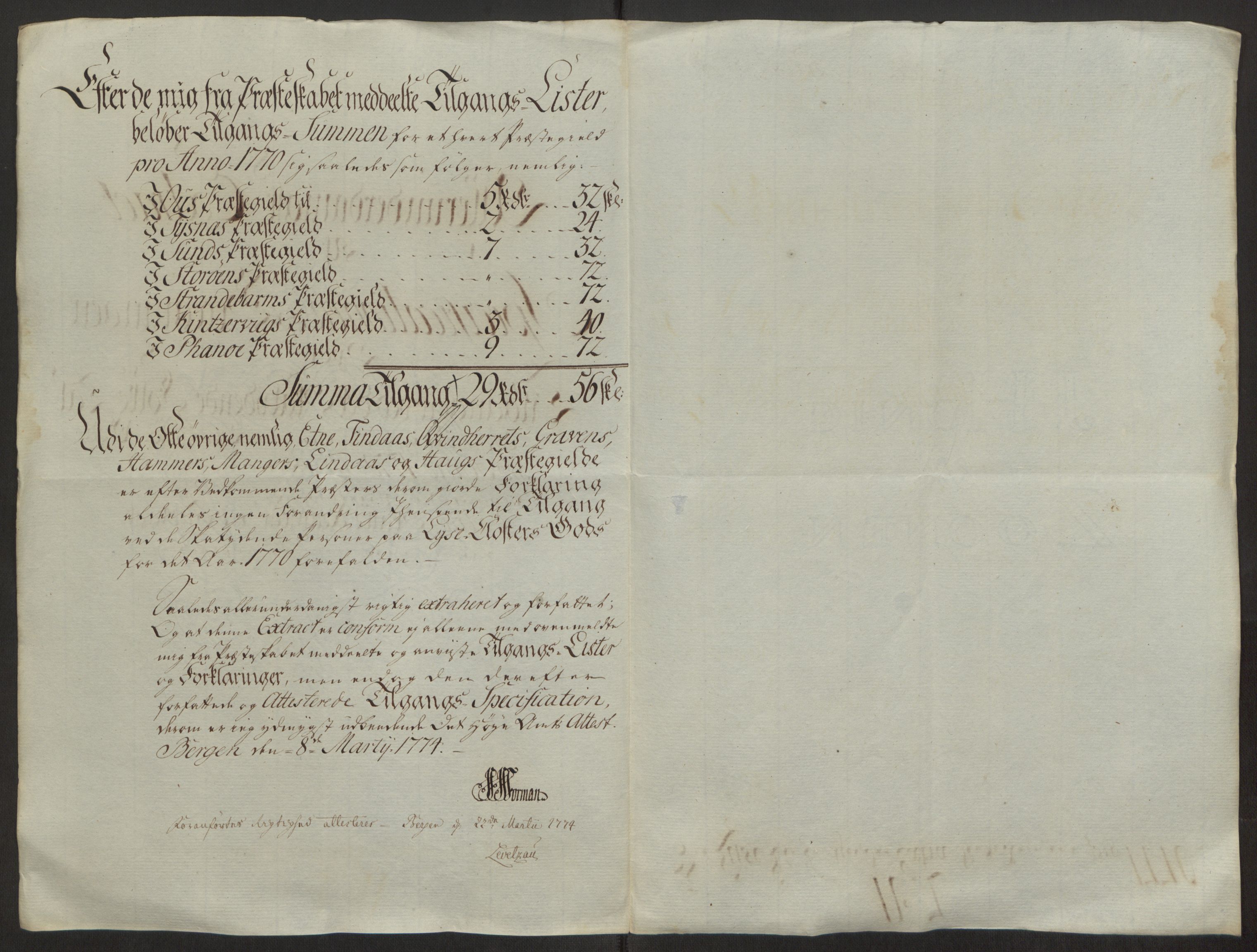 Rentekammeret inntil 1814, Reviderte regnskaper, Fogderegnskap, RA/EA-4092/R50/L3180: Ekstraskatten Lyse kloster, 1762-1783, p. 239