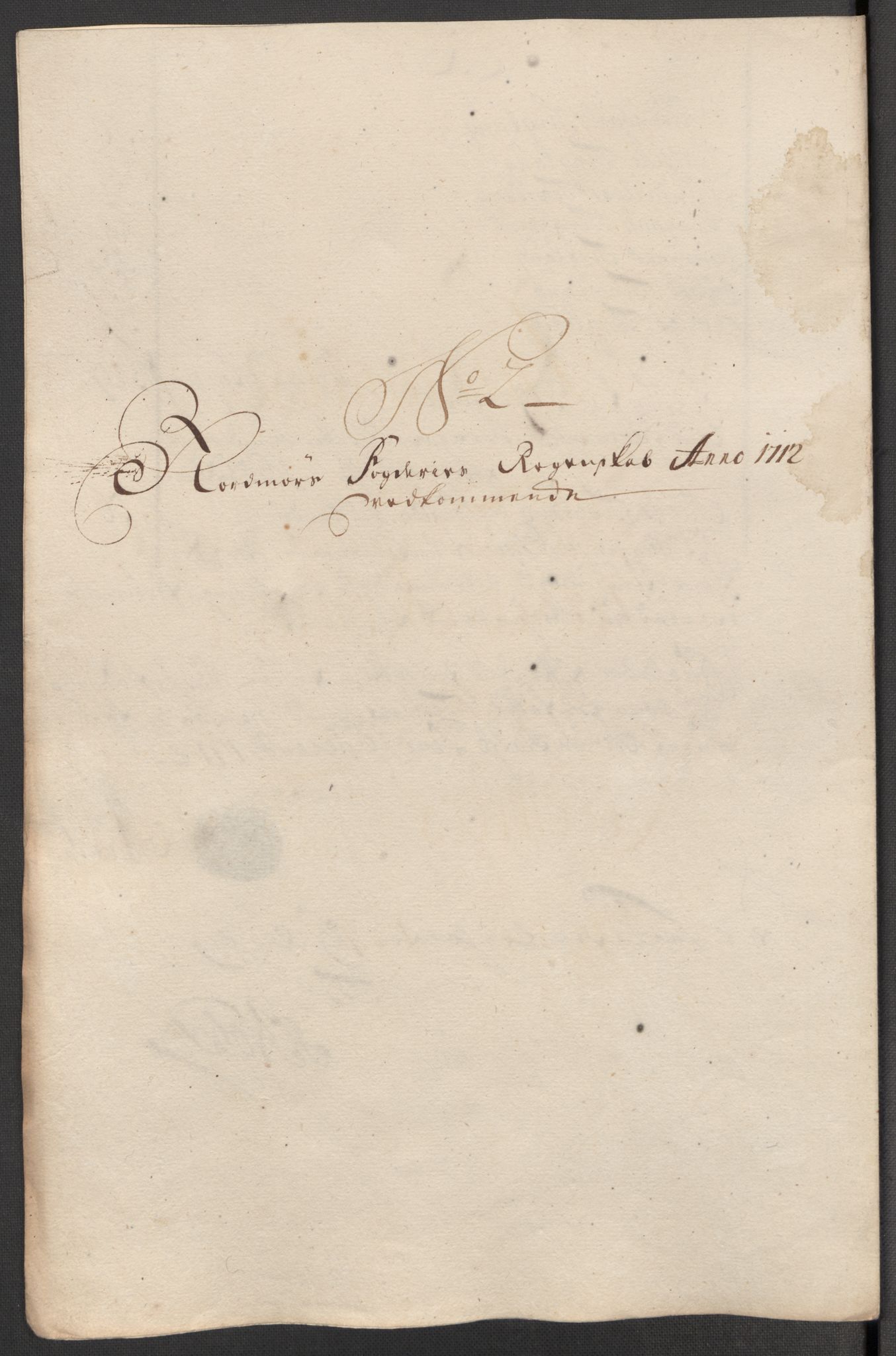 Rentekammeret inntil 1814, Reviderte regnskaper, Fogderegnskap, RA/EA-4092/R56/L3746: Fogderegnskap Nordmøre, 1712, p. 86