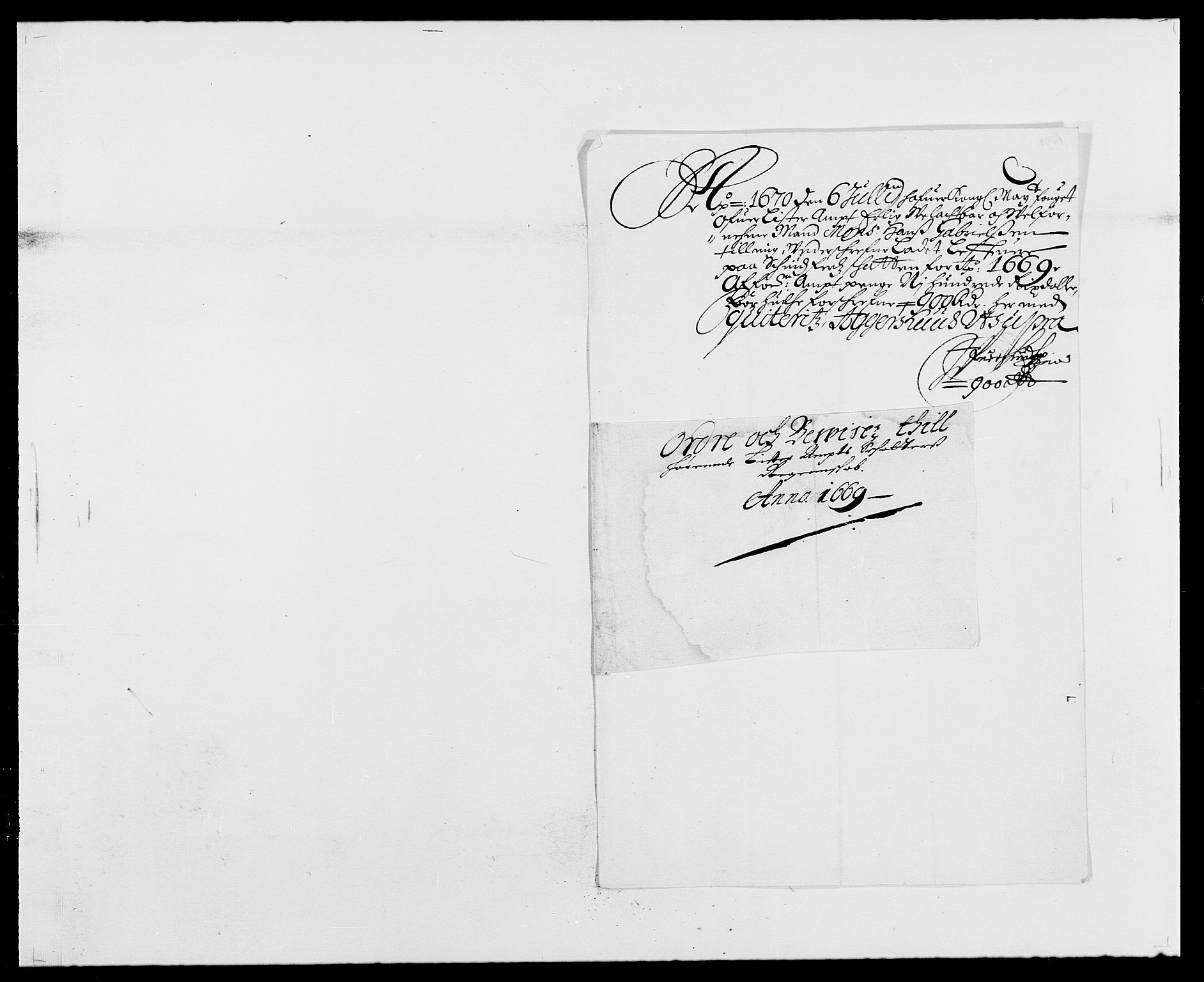 Rentekammeret inntil 1814, Reviderte regnskaper, Fogderegnskap, AV/RA-EA-4092/R41/L2525: Fogderegnskap Lista, 1669-1671, p. 75