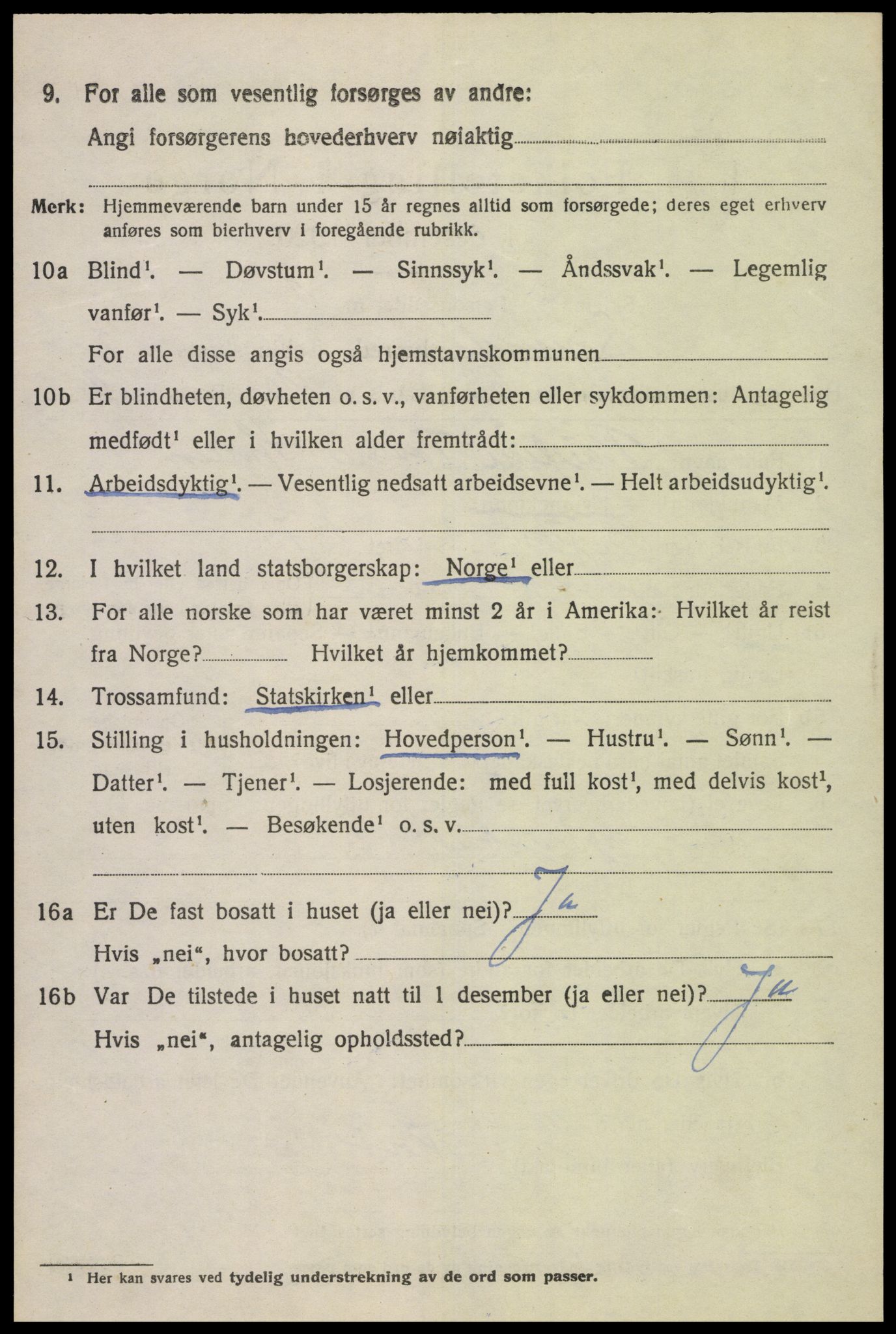 SAK, 1920 census for Spind, 1920, p. 2180