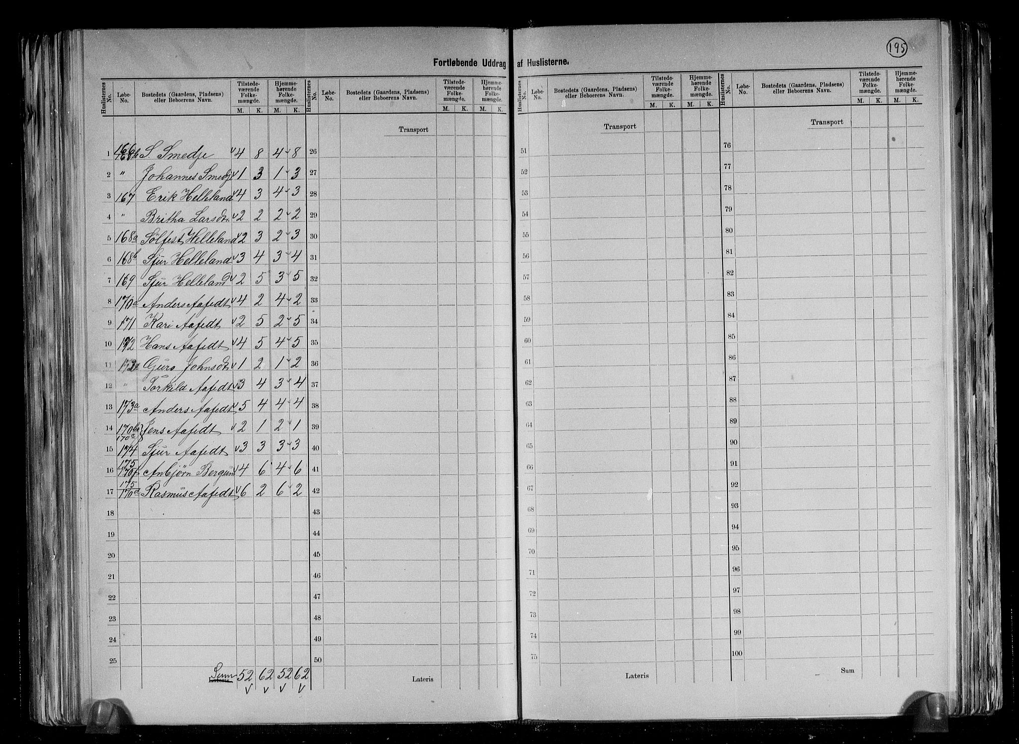 RA, 1891 census for 1419 Leikanger, 1891, p. 37